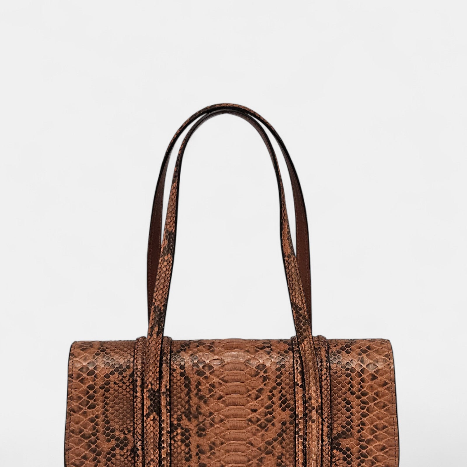 Bolso piel serpiente Biagini