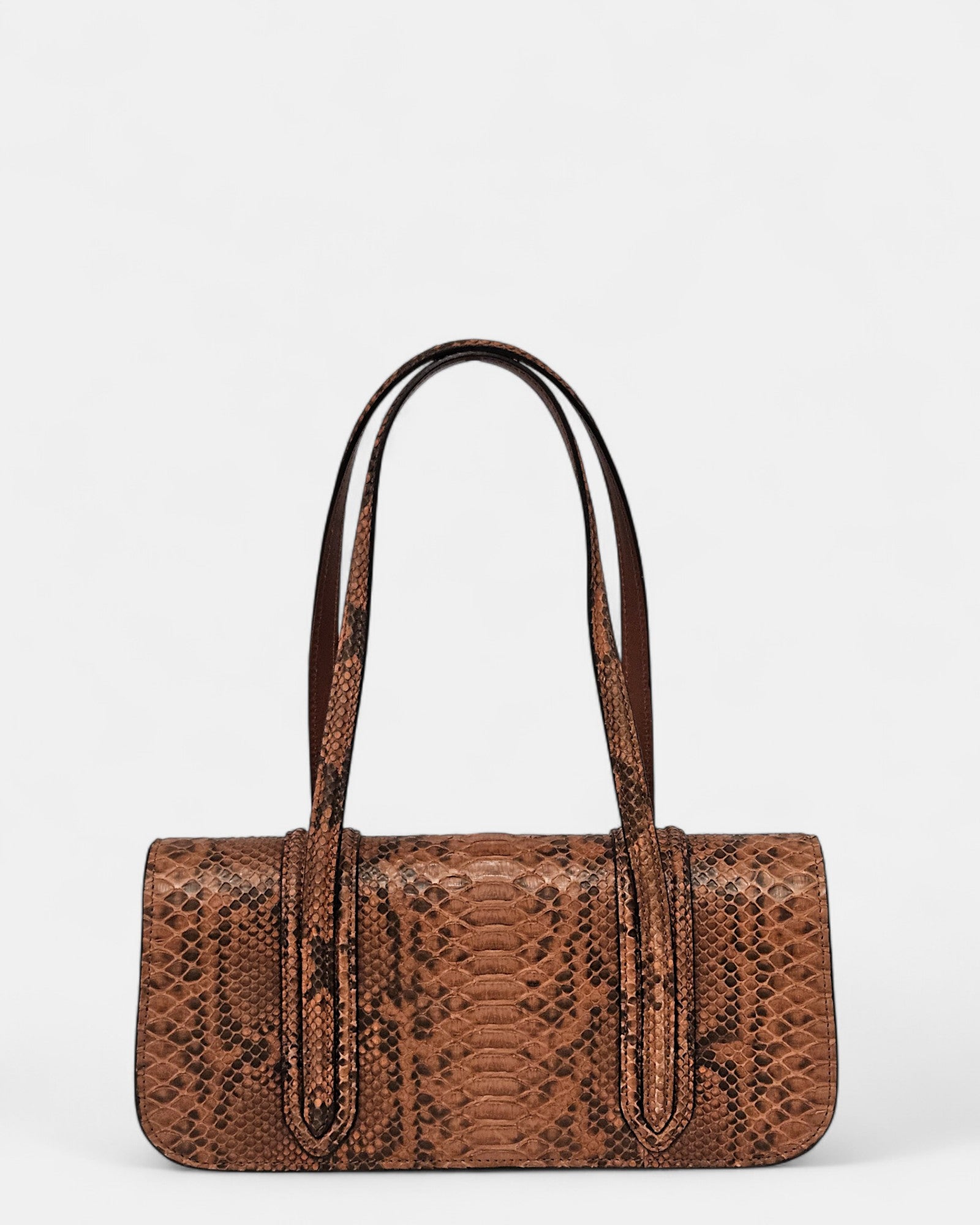 Bolso piel serpiente Biagini