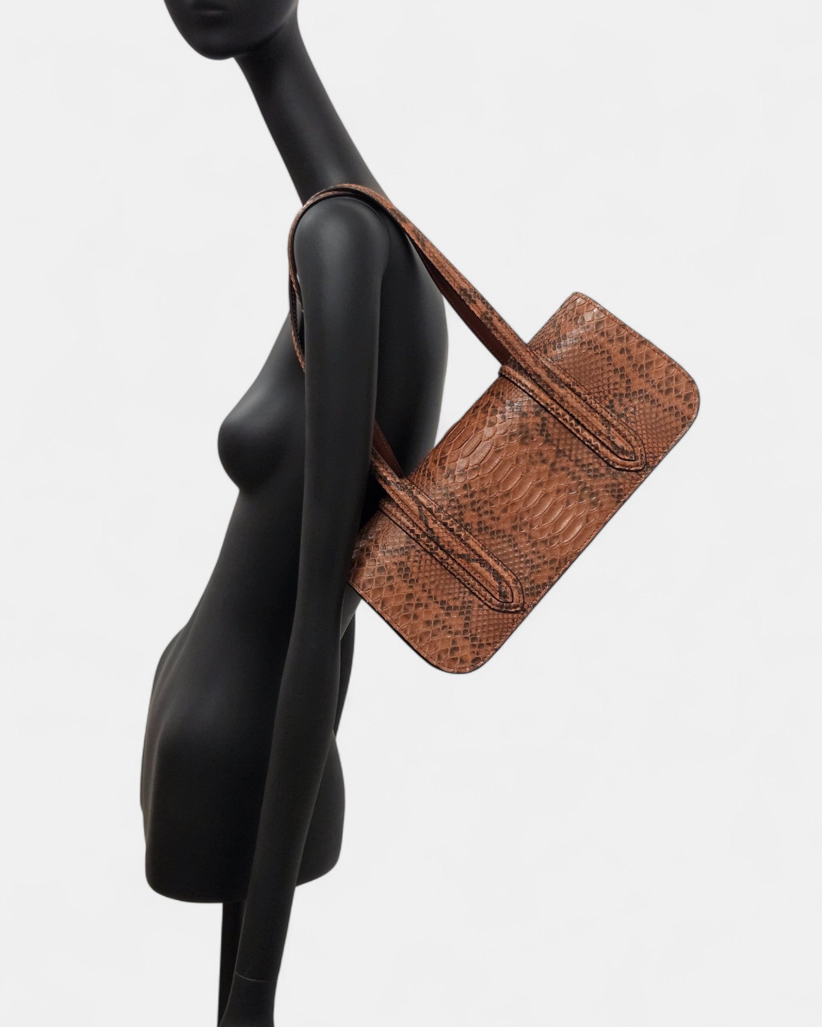 Bolso piel serpiente Biagini