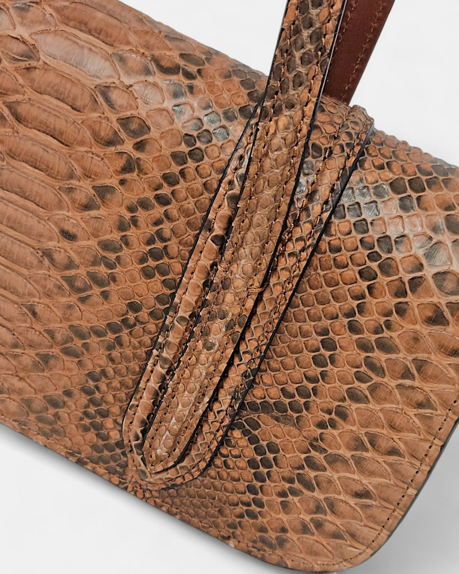 Bolso piel serpiente Biagini
