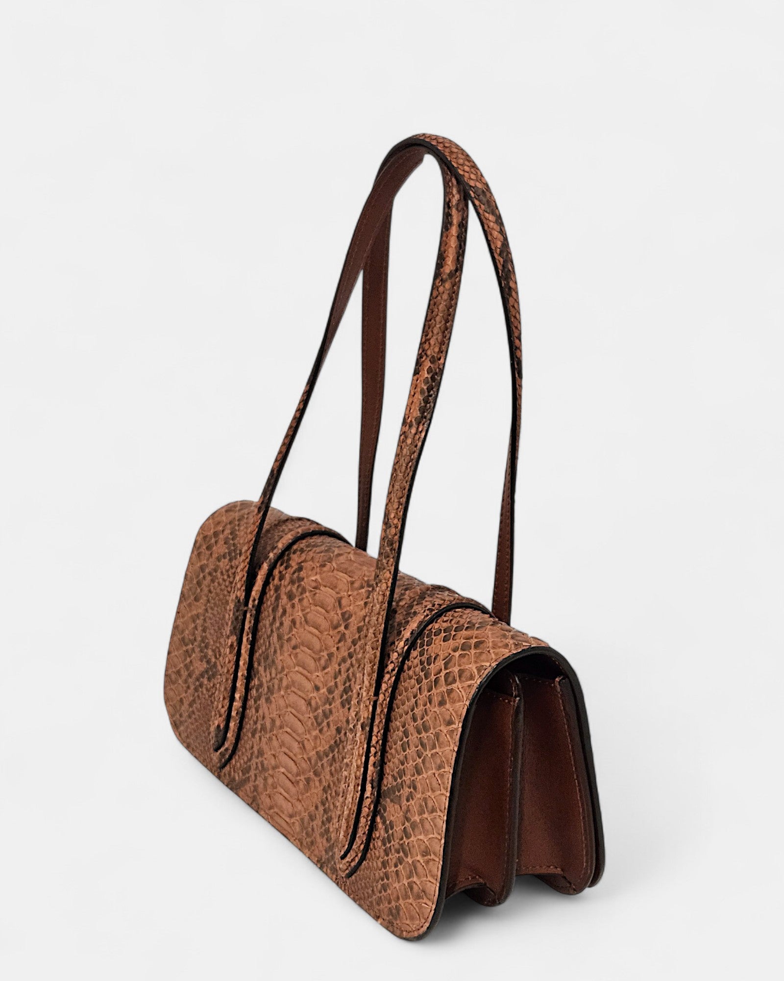 Bolso piel serpiente Biagini