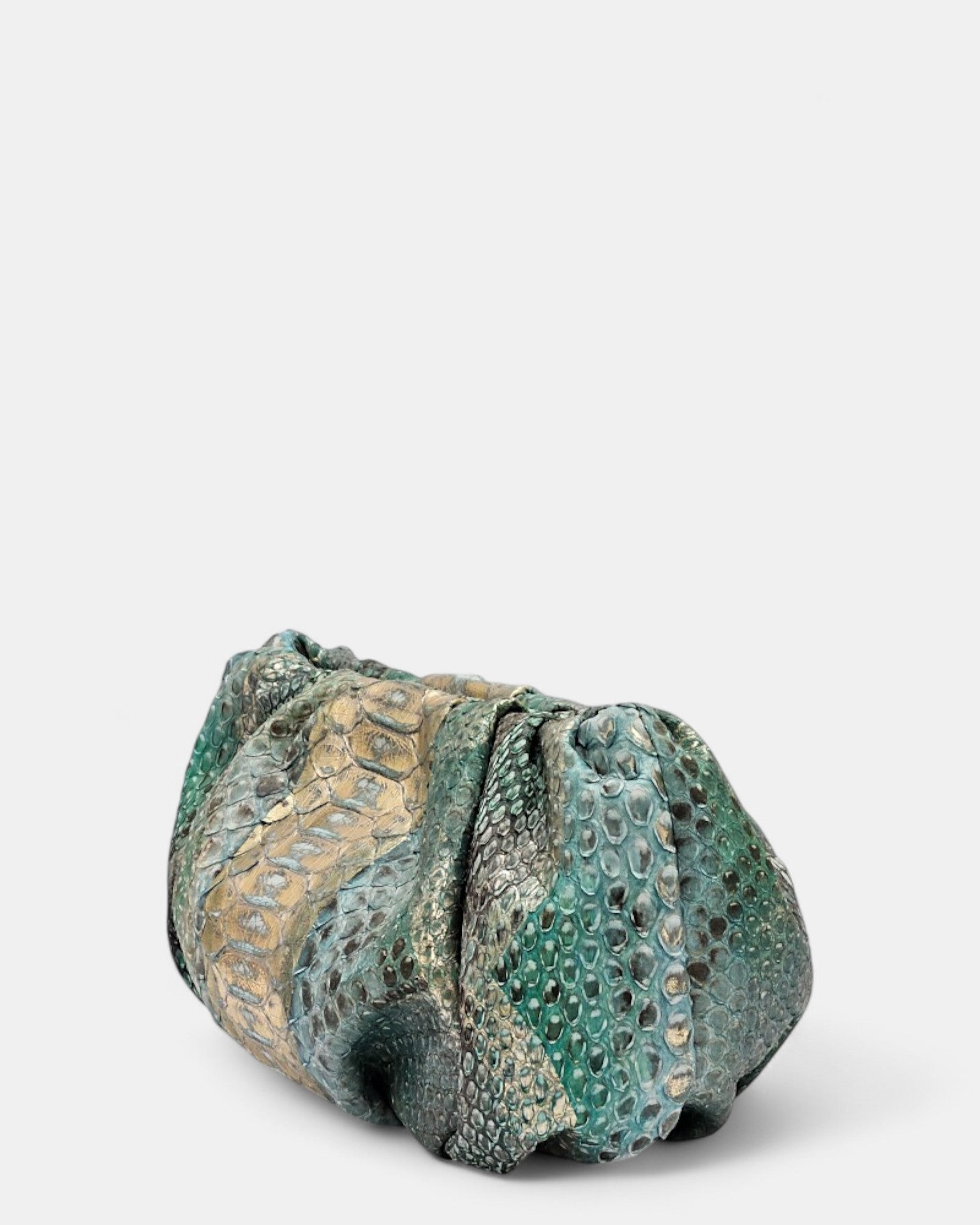 Pochette piel de serpiente Cileo