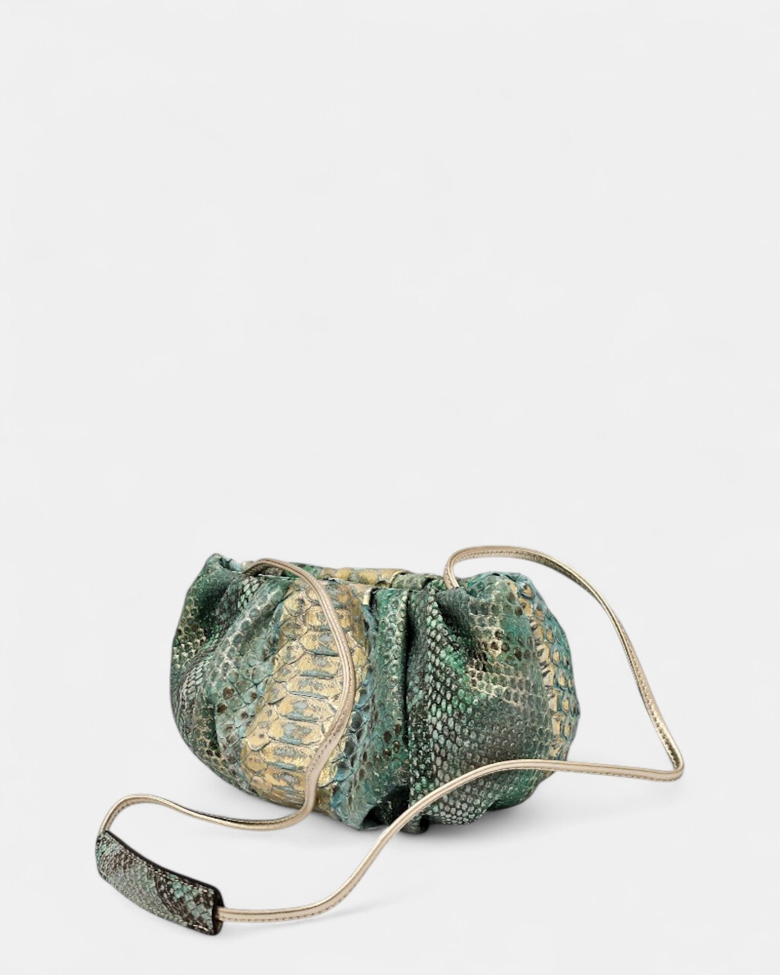 Pochette piel de serpiente Cileo