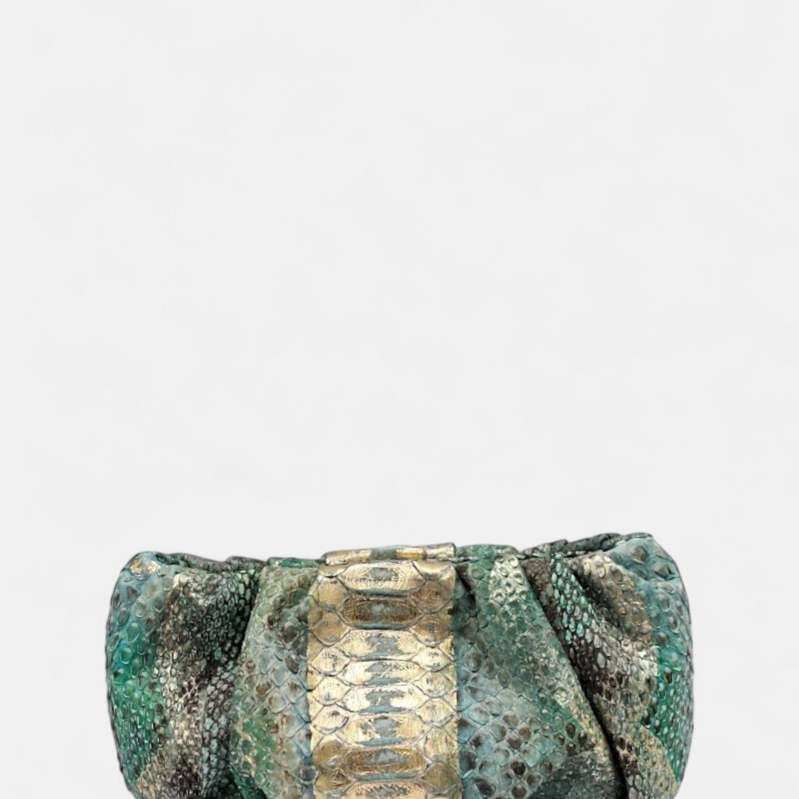 Pochette piel de serpiente Cileo