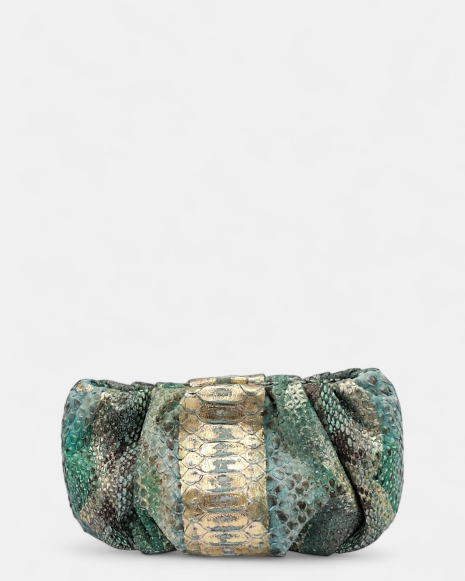 Pochette piel de serpiente Cileo