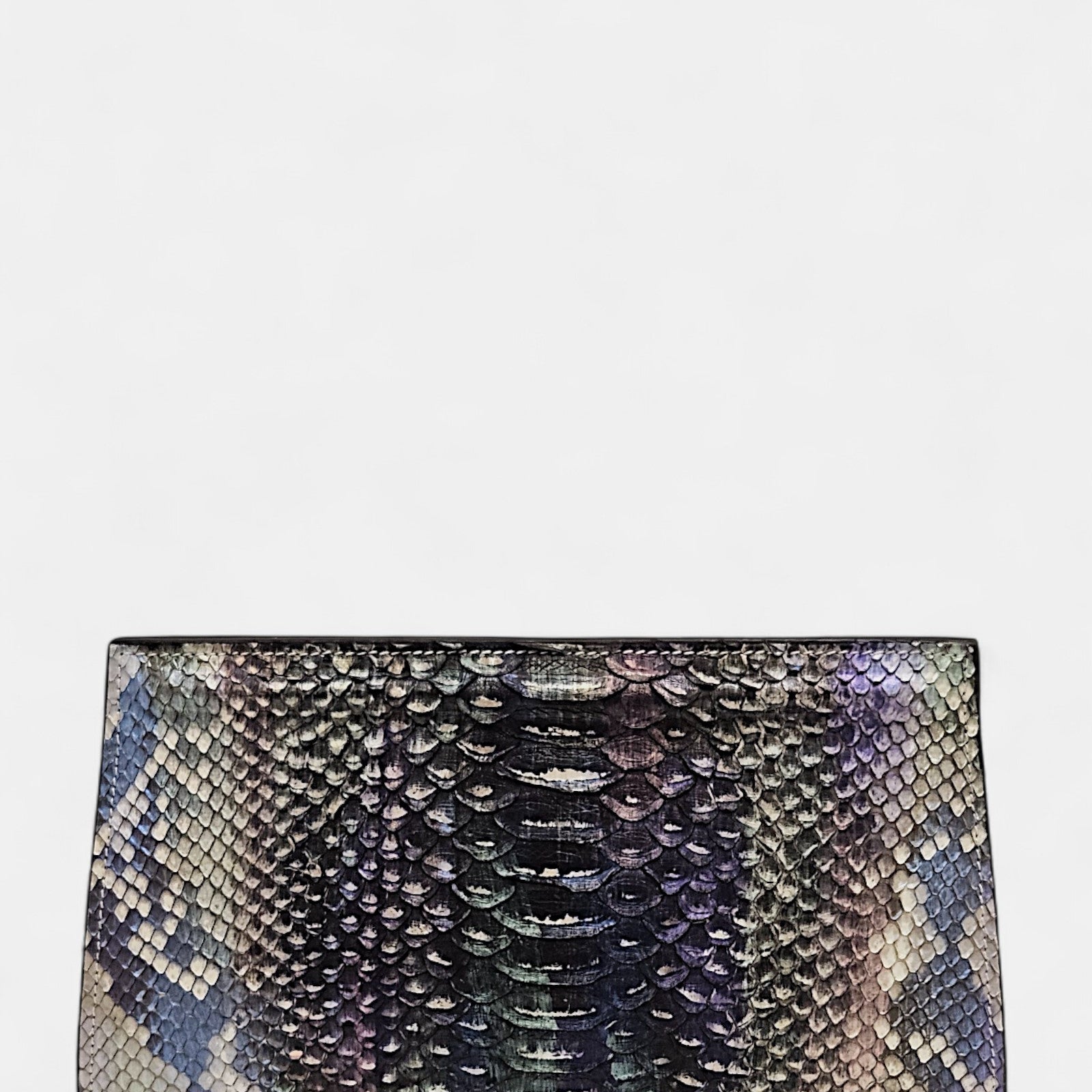 Bolso Clutch Pitón Multicolor Iris