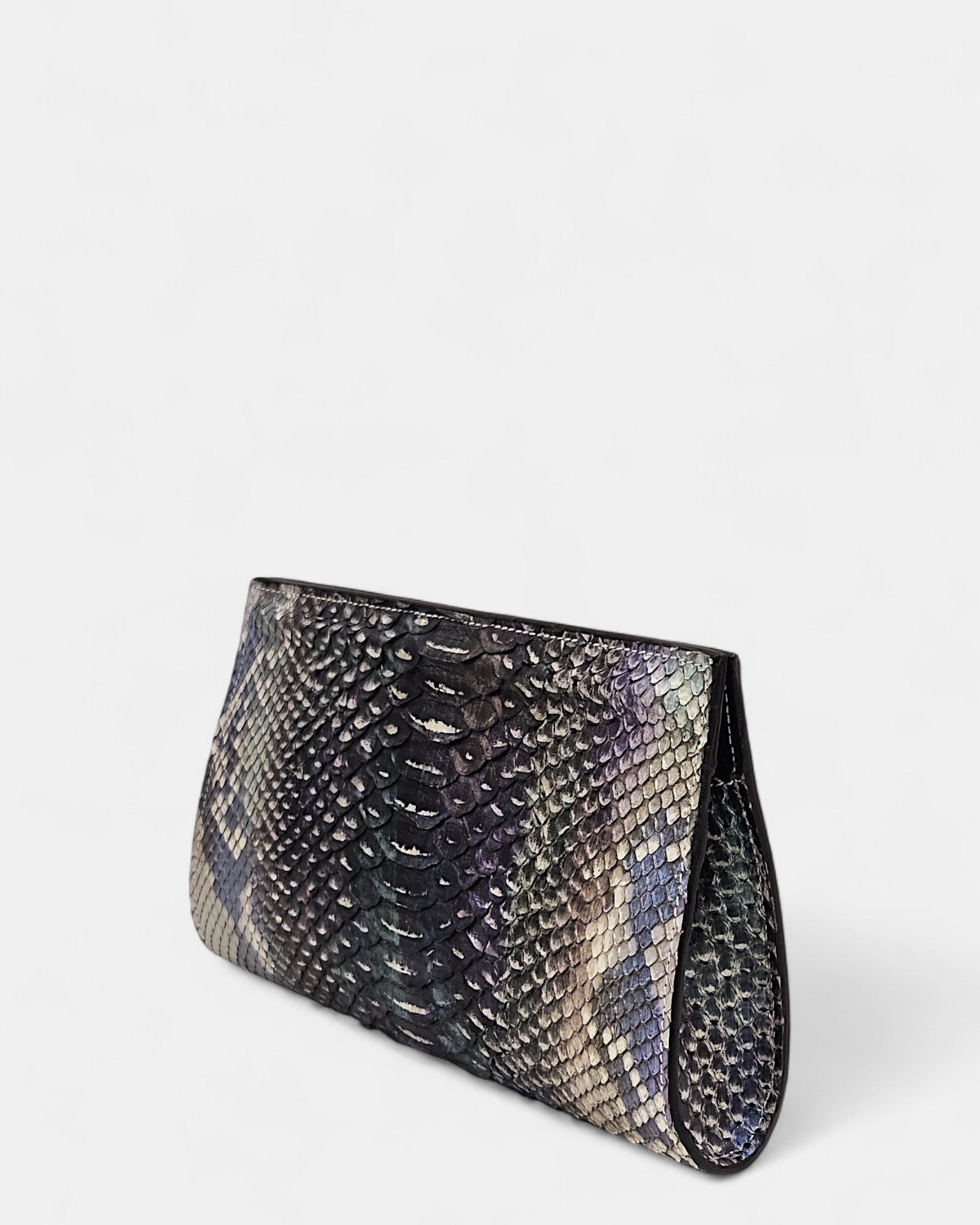 Bolso Clutch Pitón Multicolor Iris