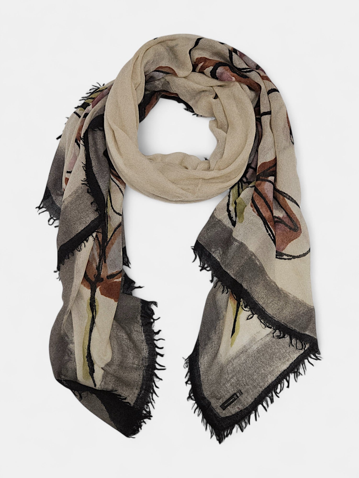 Fular Faliero Sarti "Art Beige"