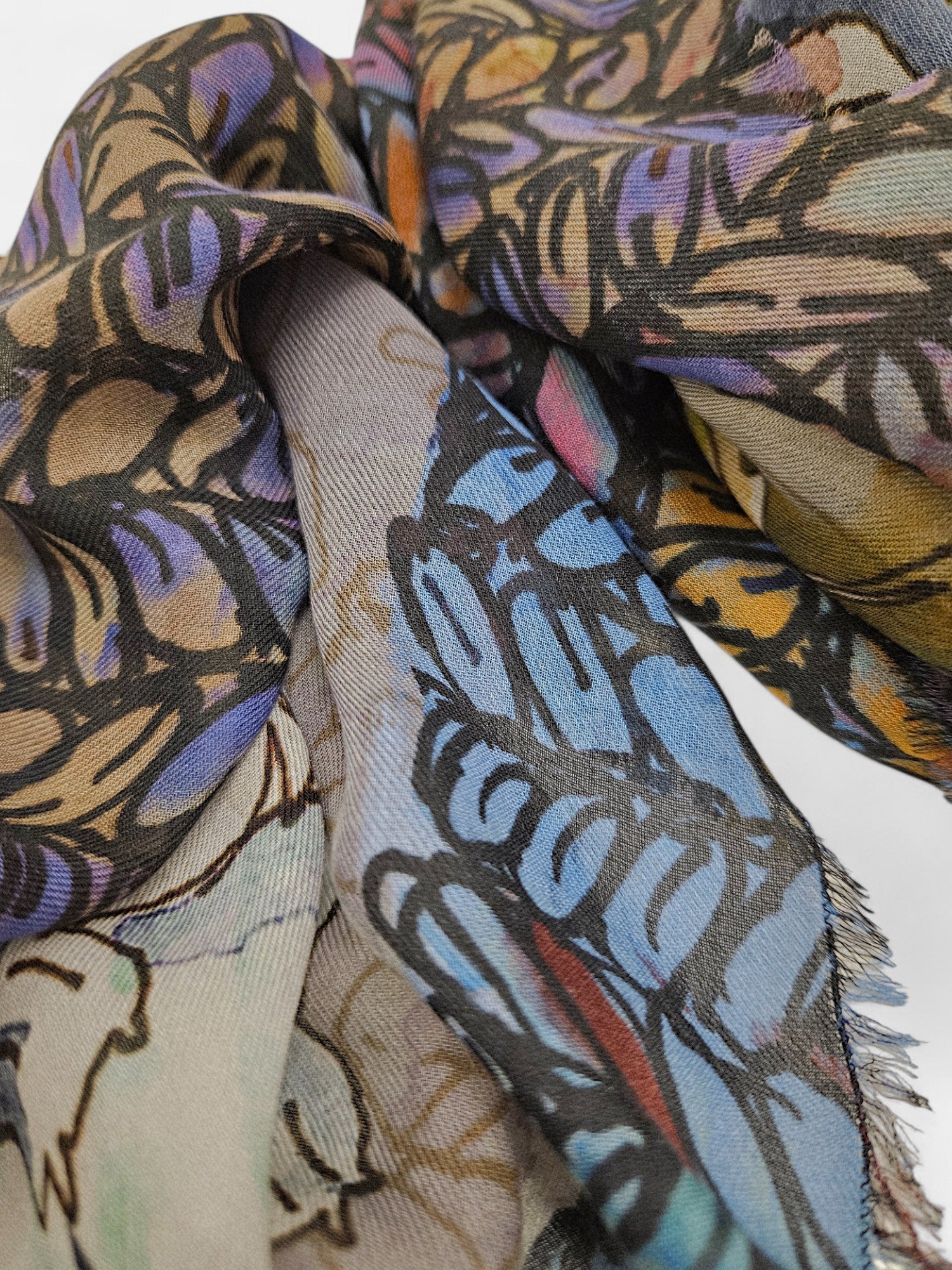 Fular estampado Seasons Faliero Sarti