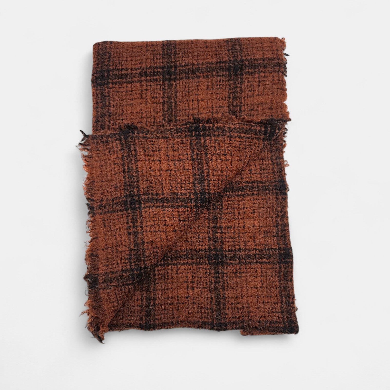 Fular estampado naranja Faliero Sarti