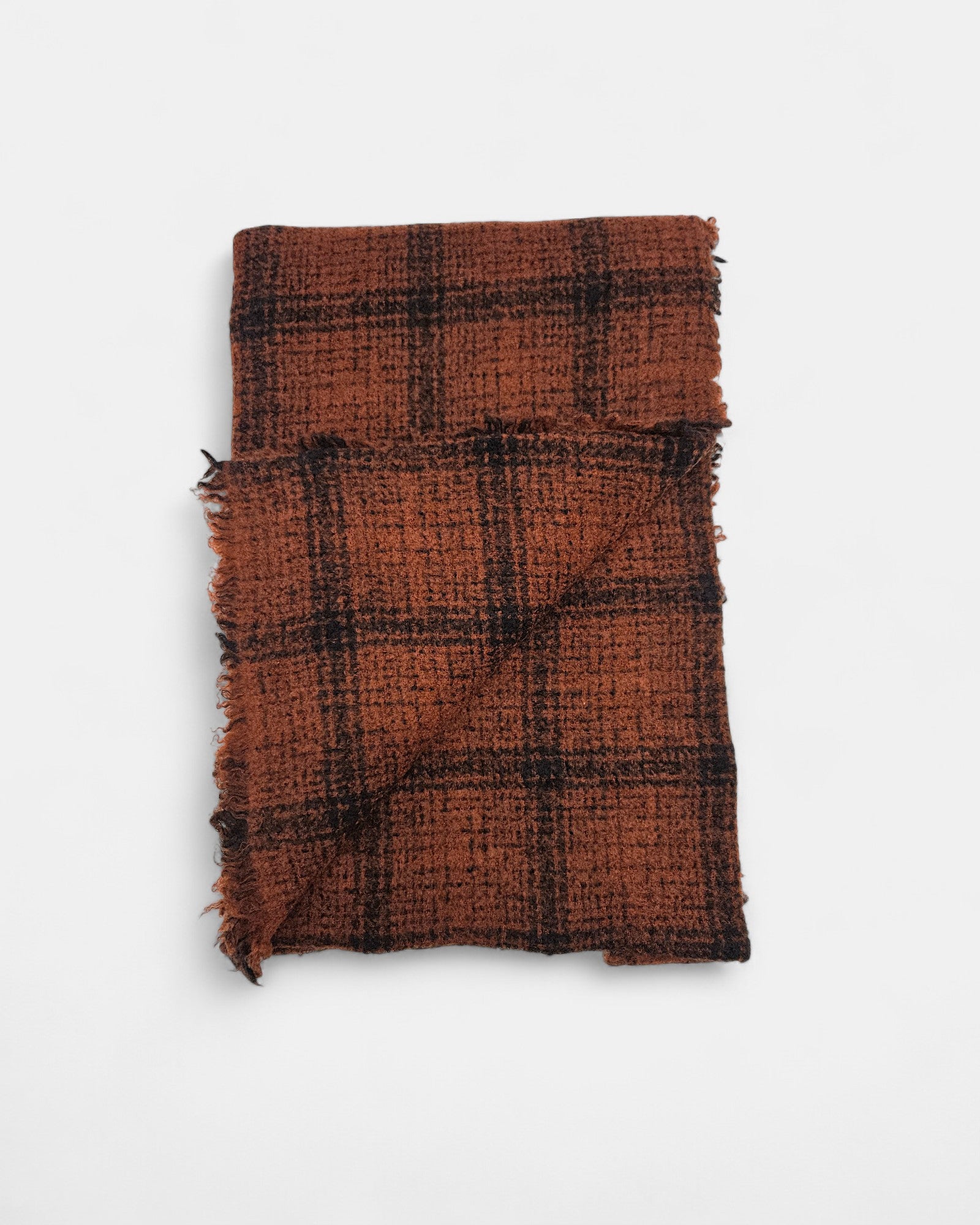 Fular estampado naranja Faliero Sarti