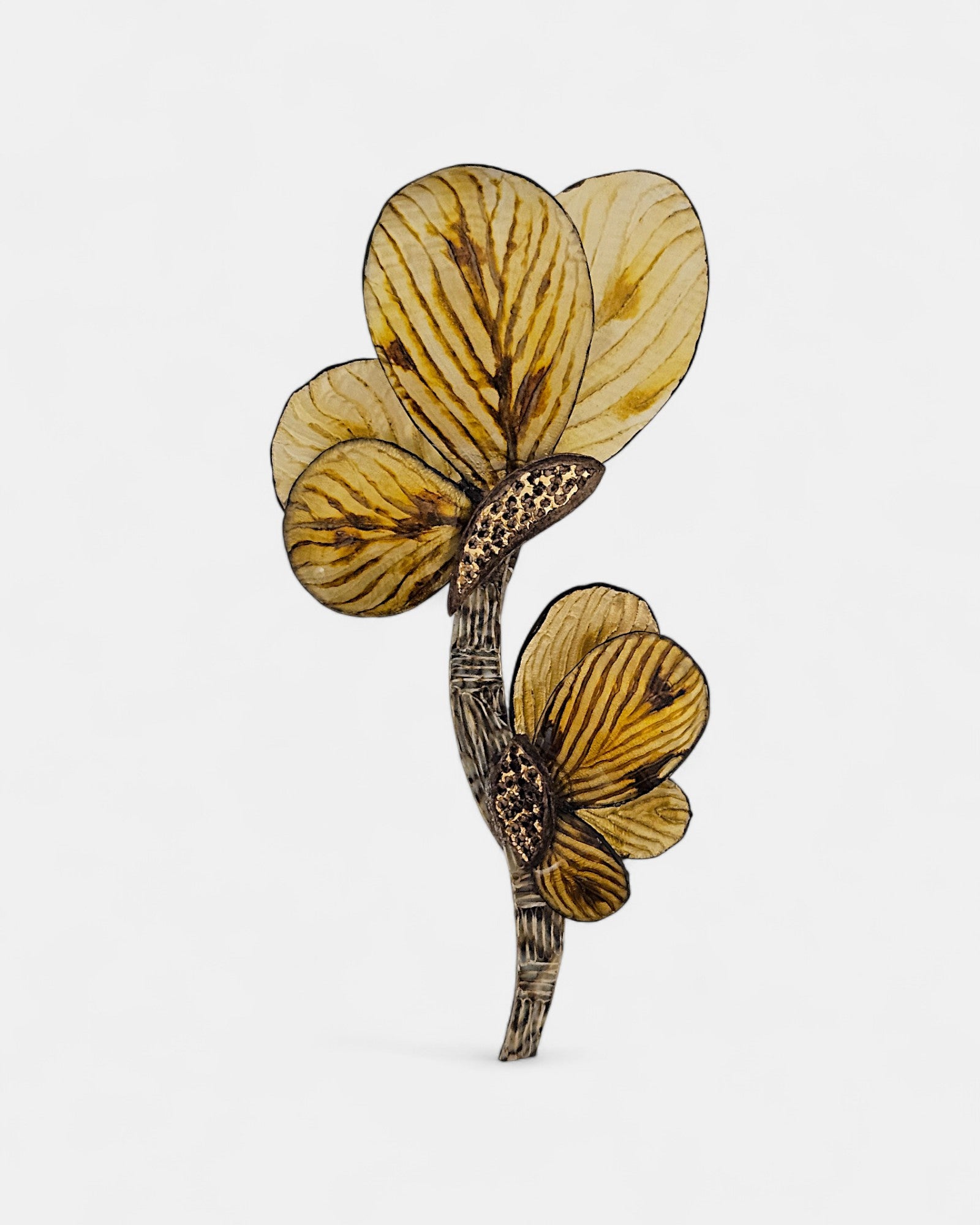 Broche Mamie en resina Ciléa