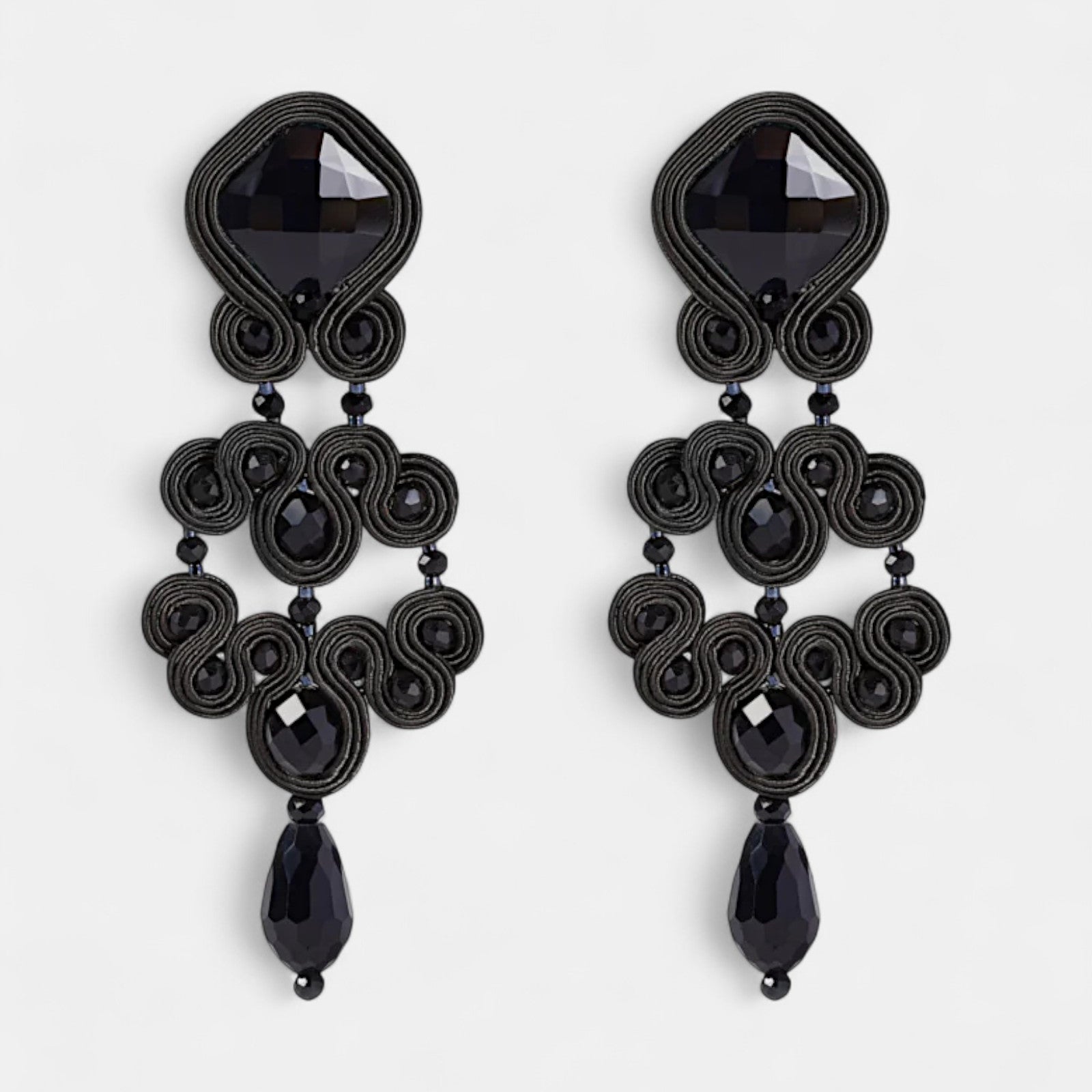 Pendientes Black is Back XL