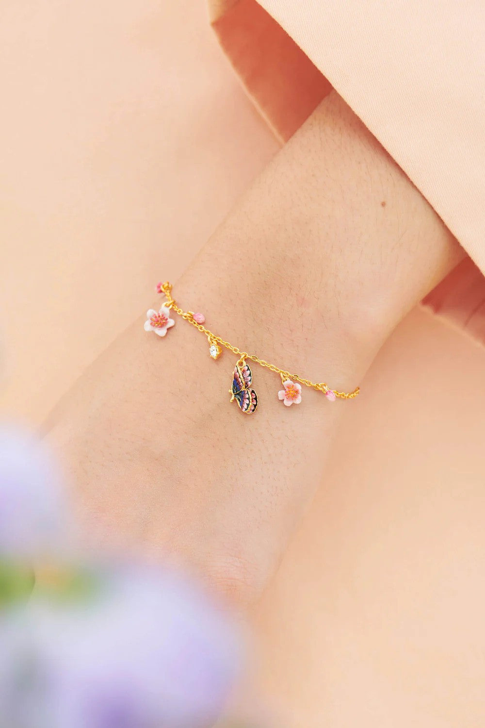 Pulsera Butterfly dorada