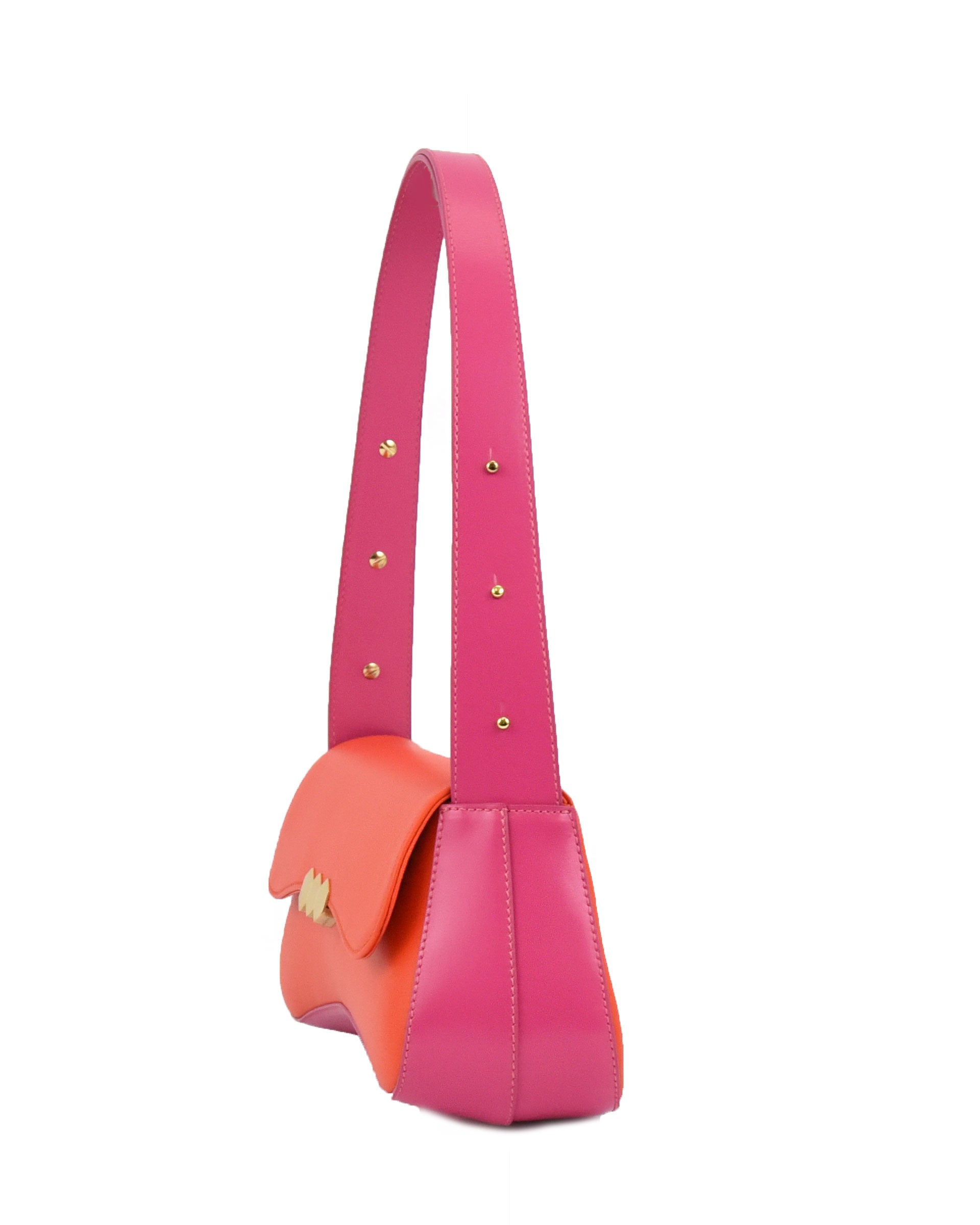 Culita bag orange-pink