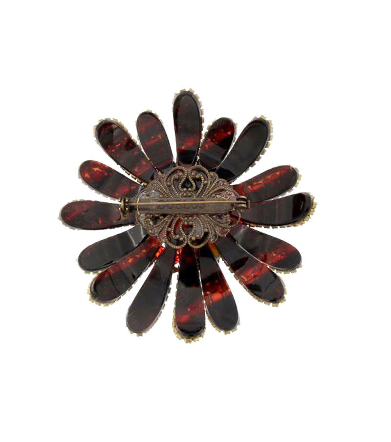 Broche Dublos Swarovski multicolor