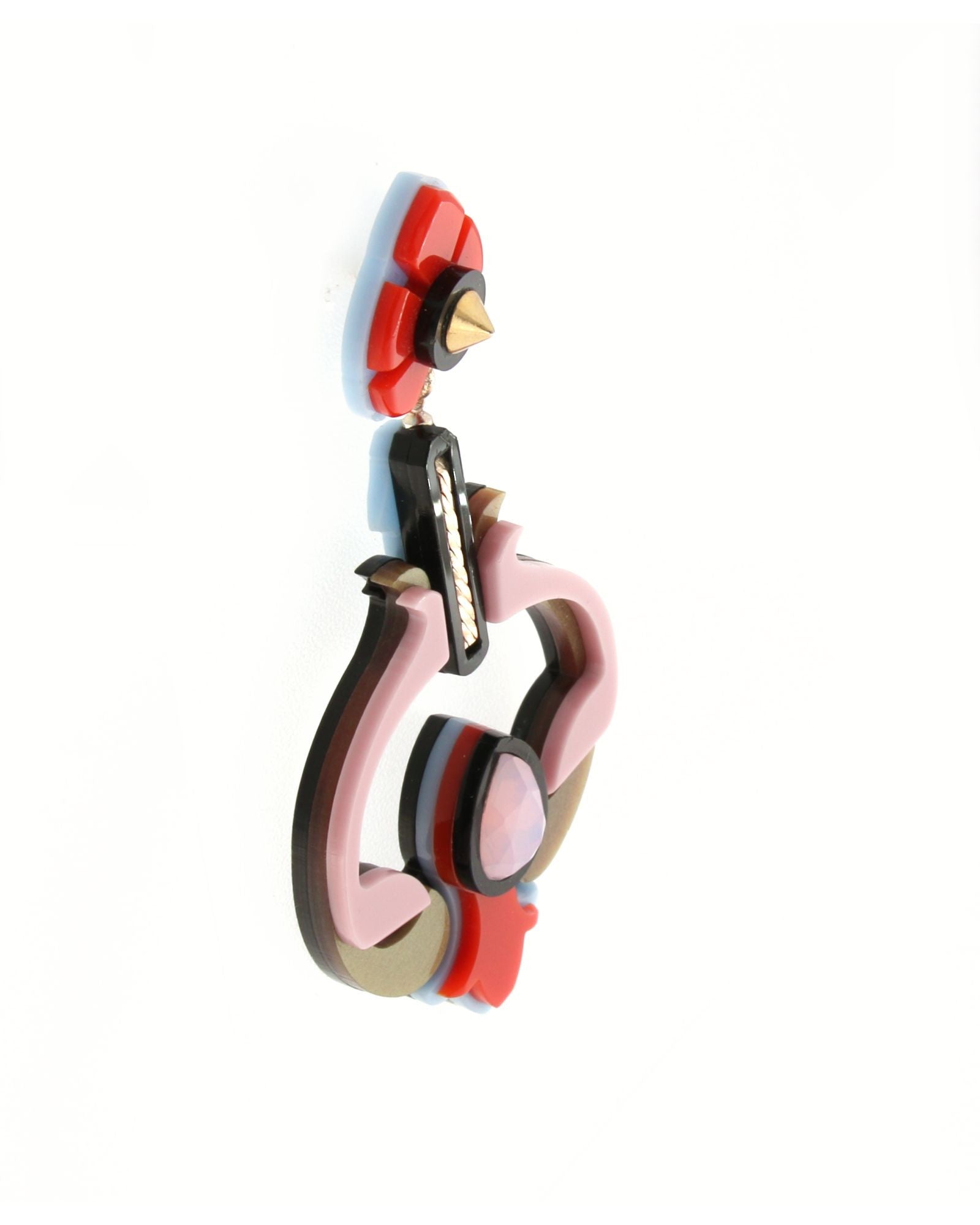 Pendiente Ninna rosa