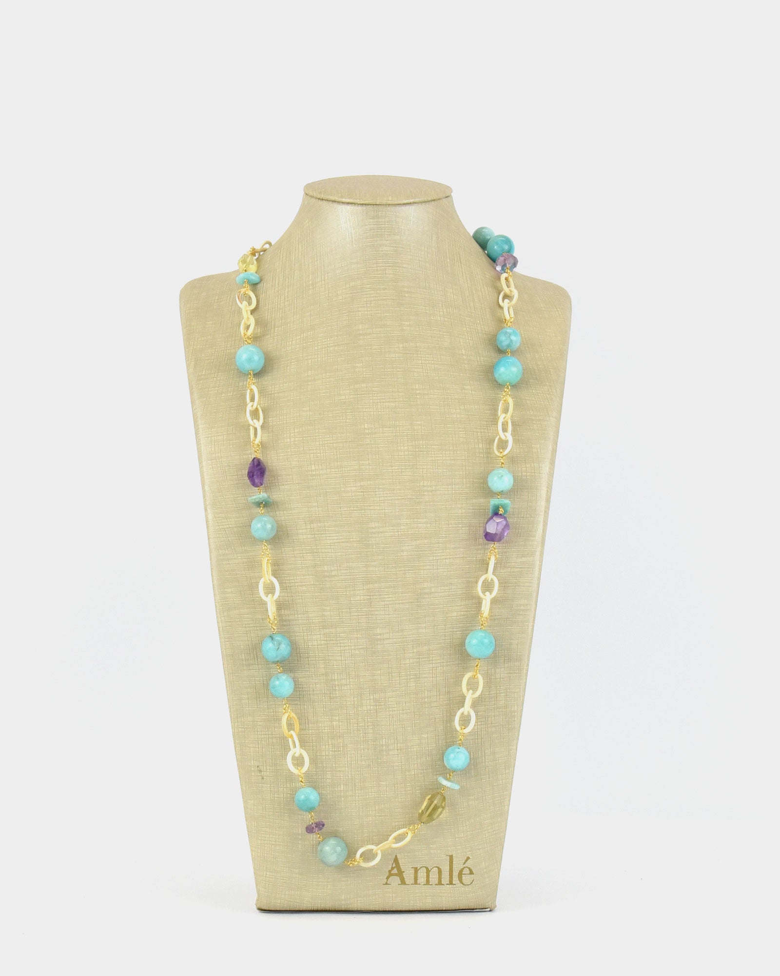 Collar Mare azul turquesa