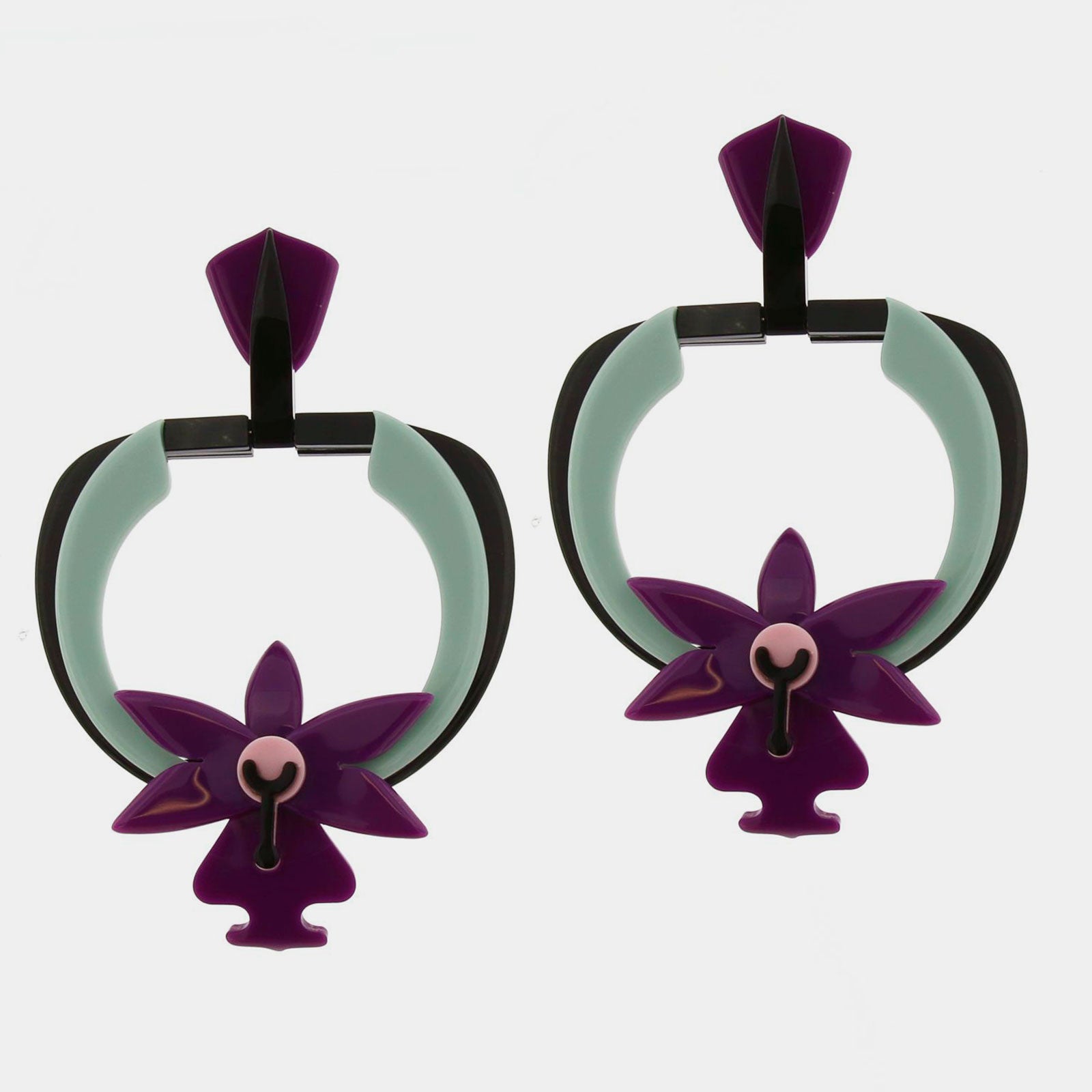 Purple Anlu pendant