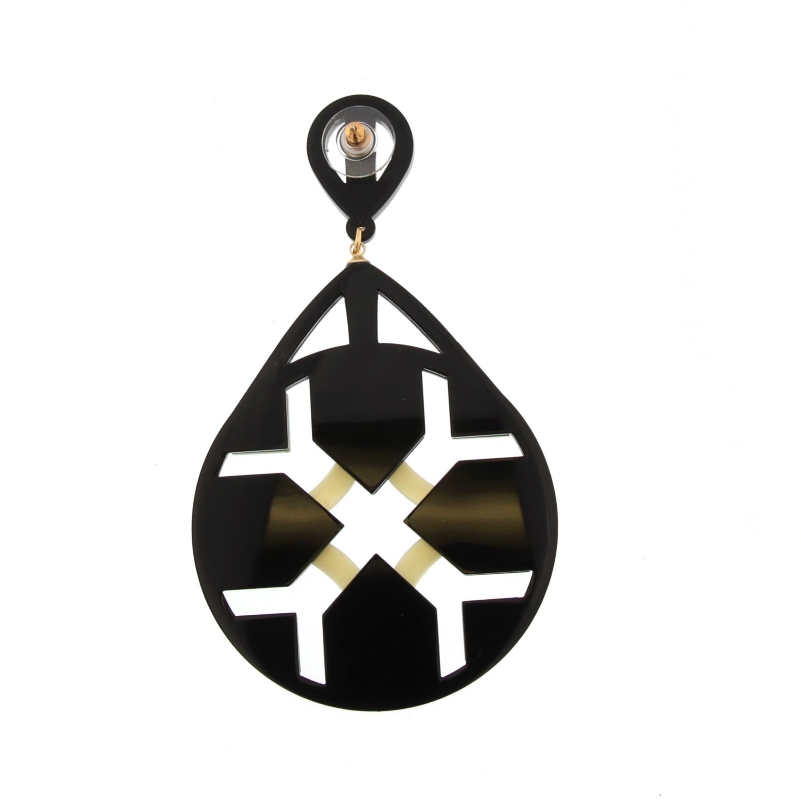 White Lattice Pendant