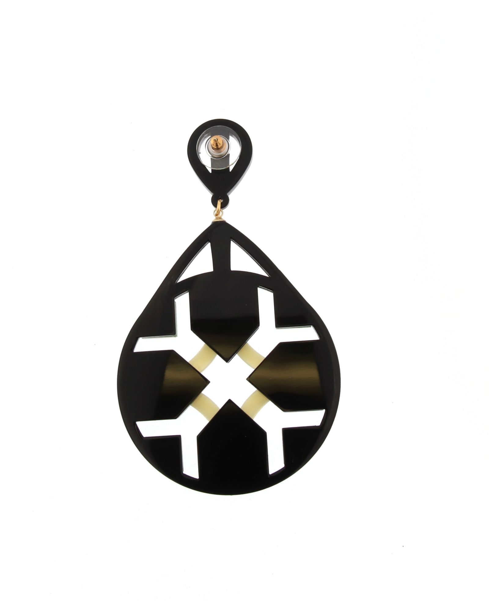 White Lattice Pendant