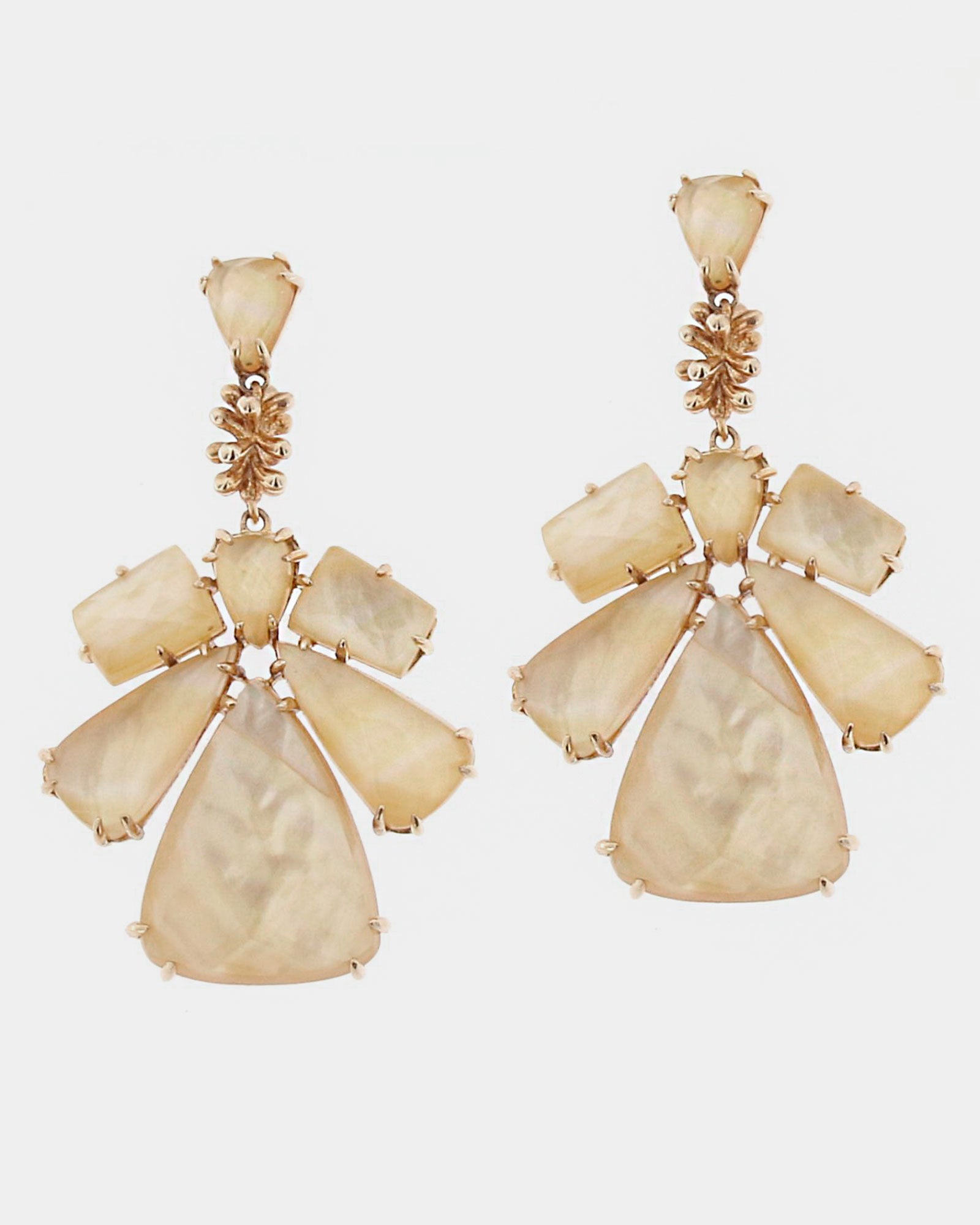 Pendientes Visir madreperla