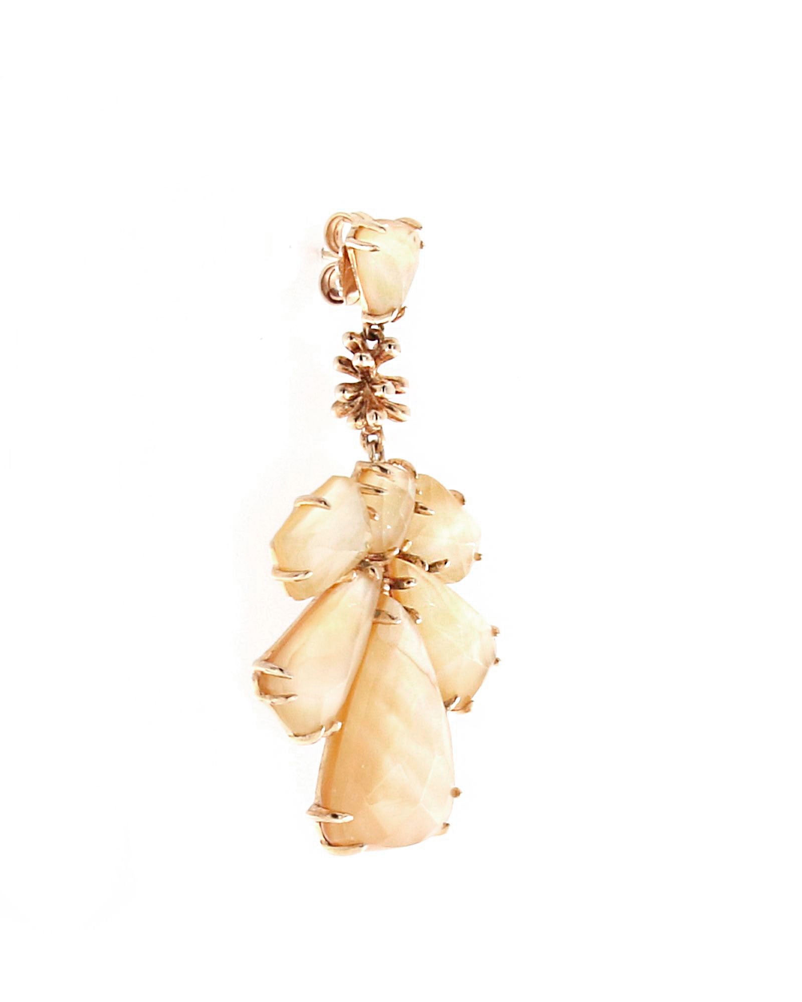 Pendientes Visir madreperla