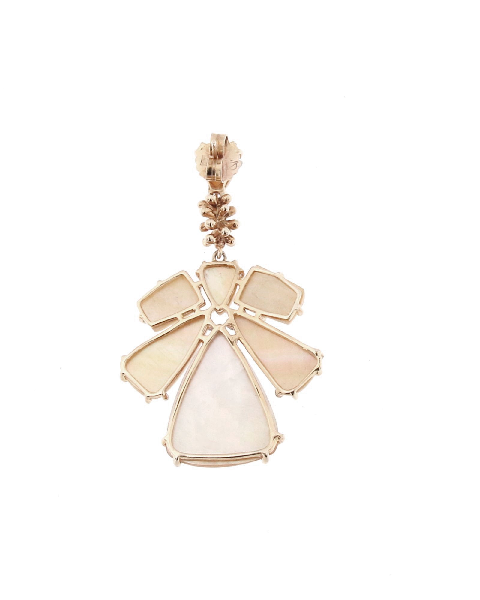 Pendientes Visir madreperla