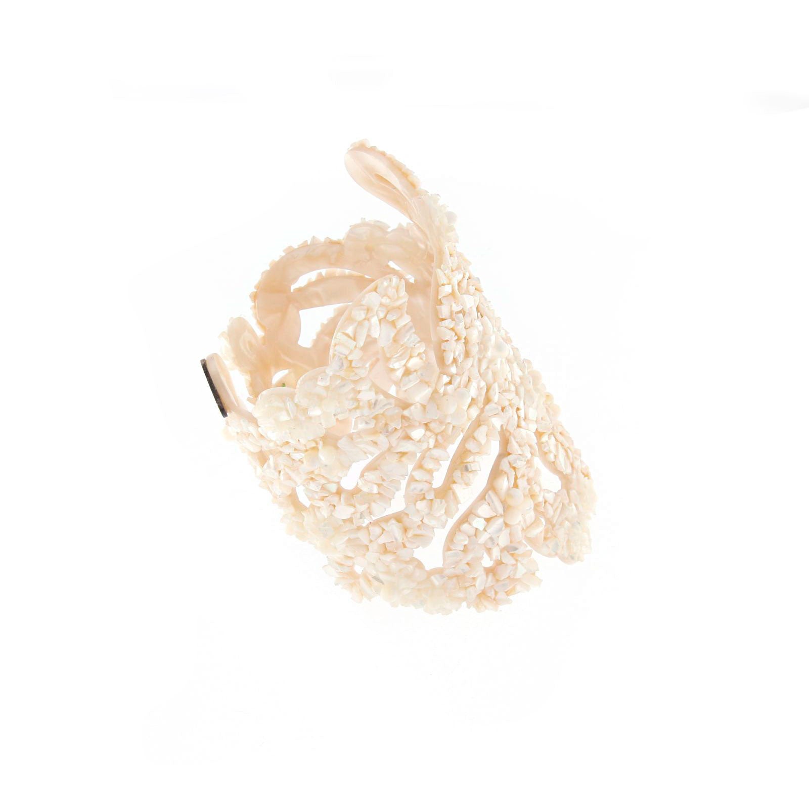 Brazalete calado nácar