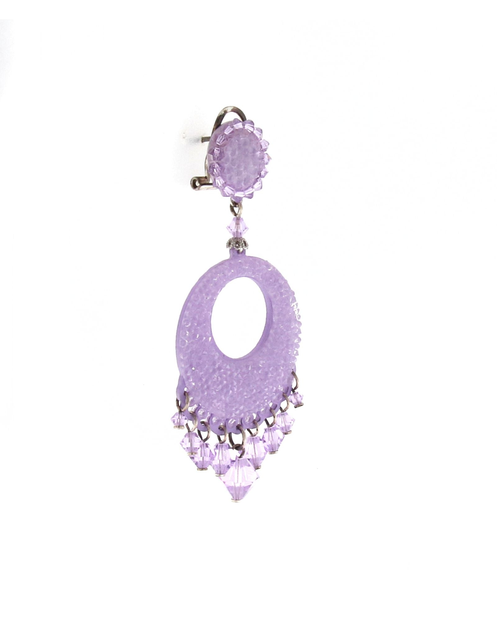 Dublos Swarovski lilac earrings