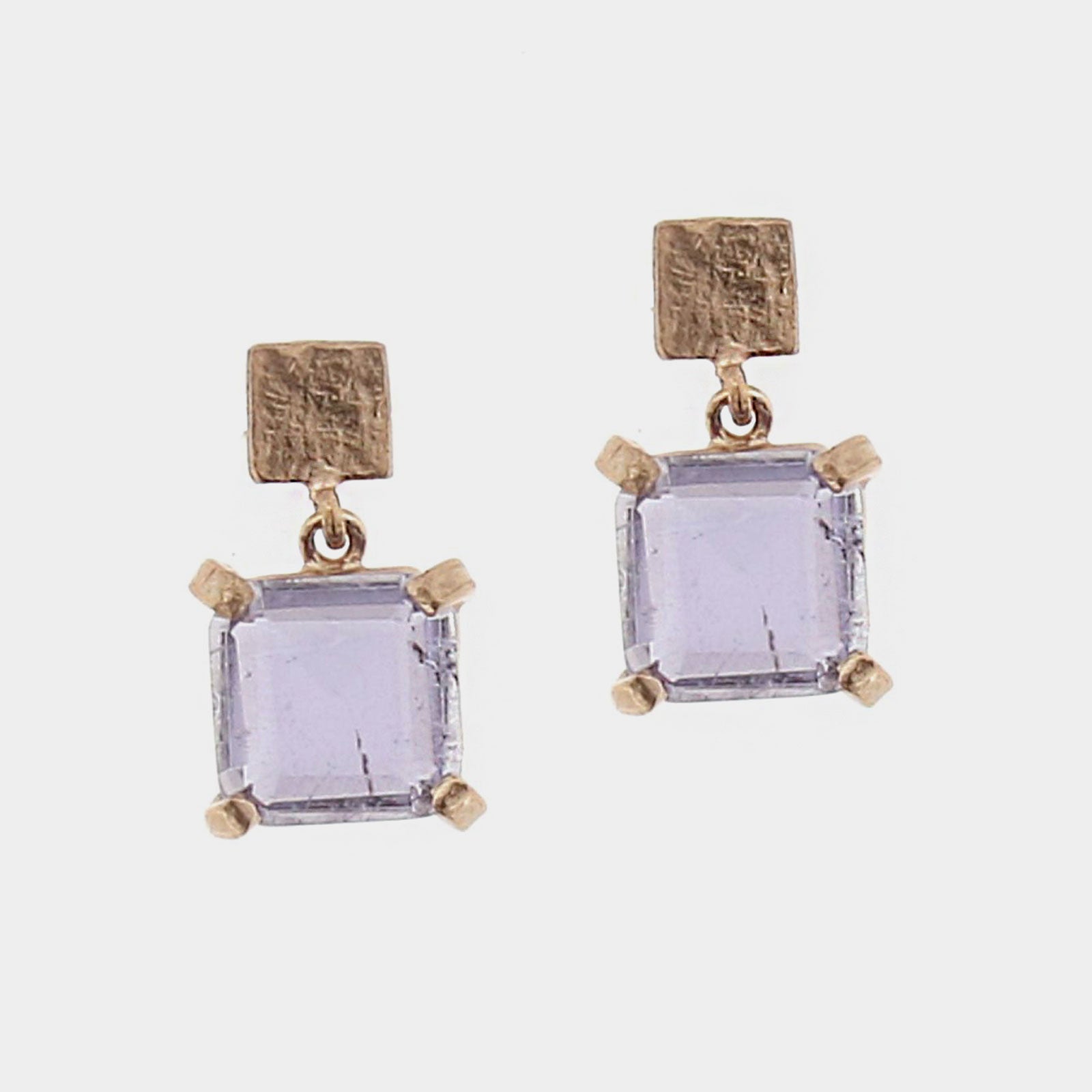 Pendientes plata y cristal Veri peri