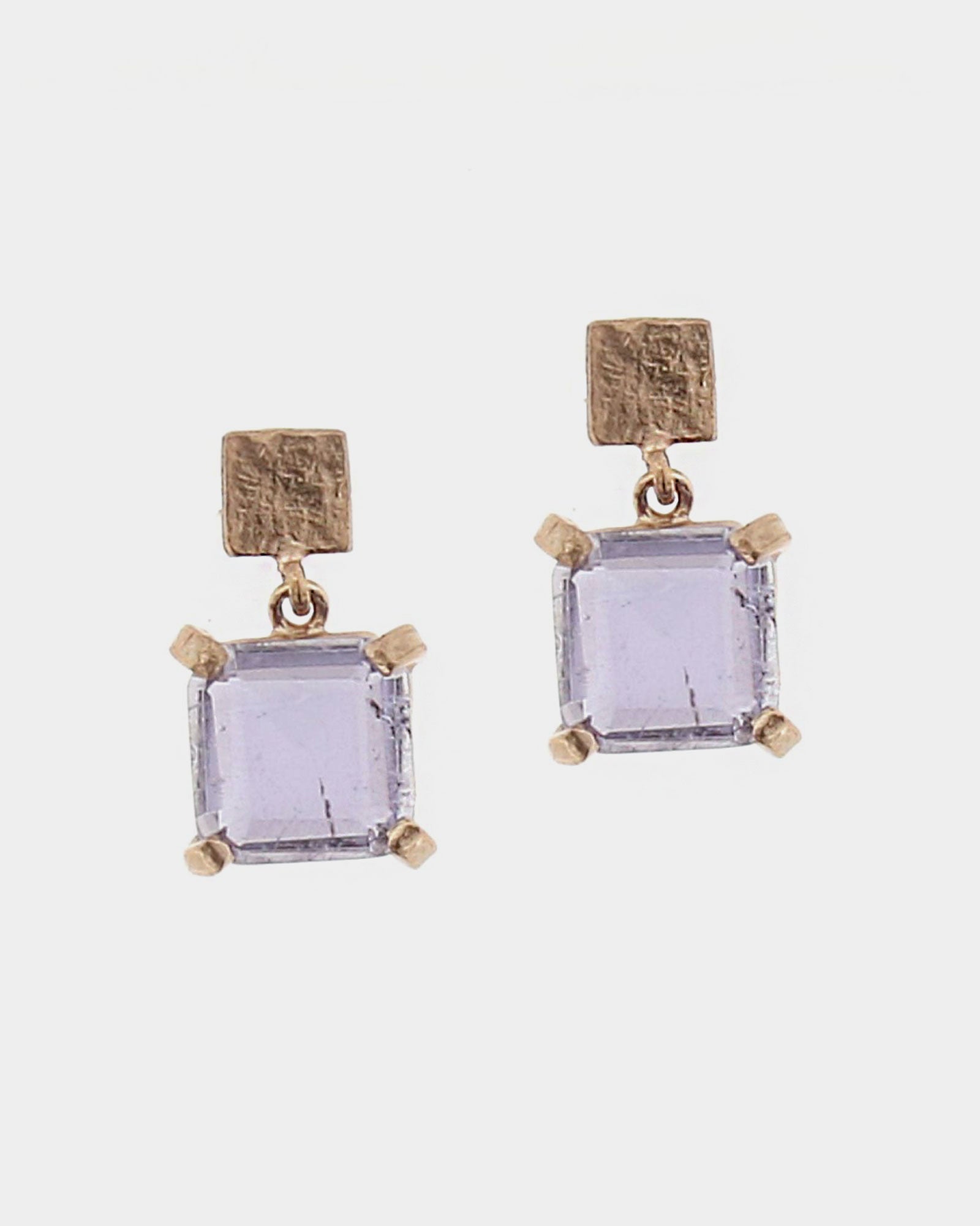 Pendientes plata y cristal Veri peri