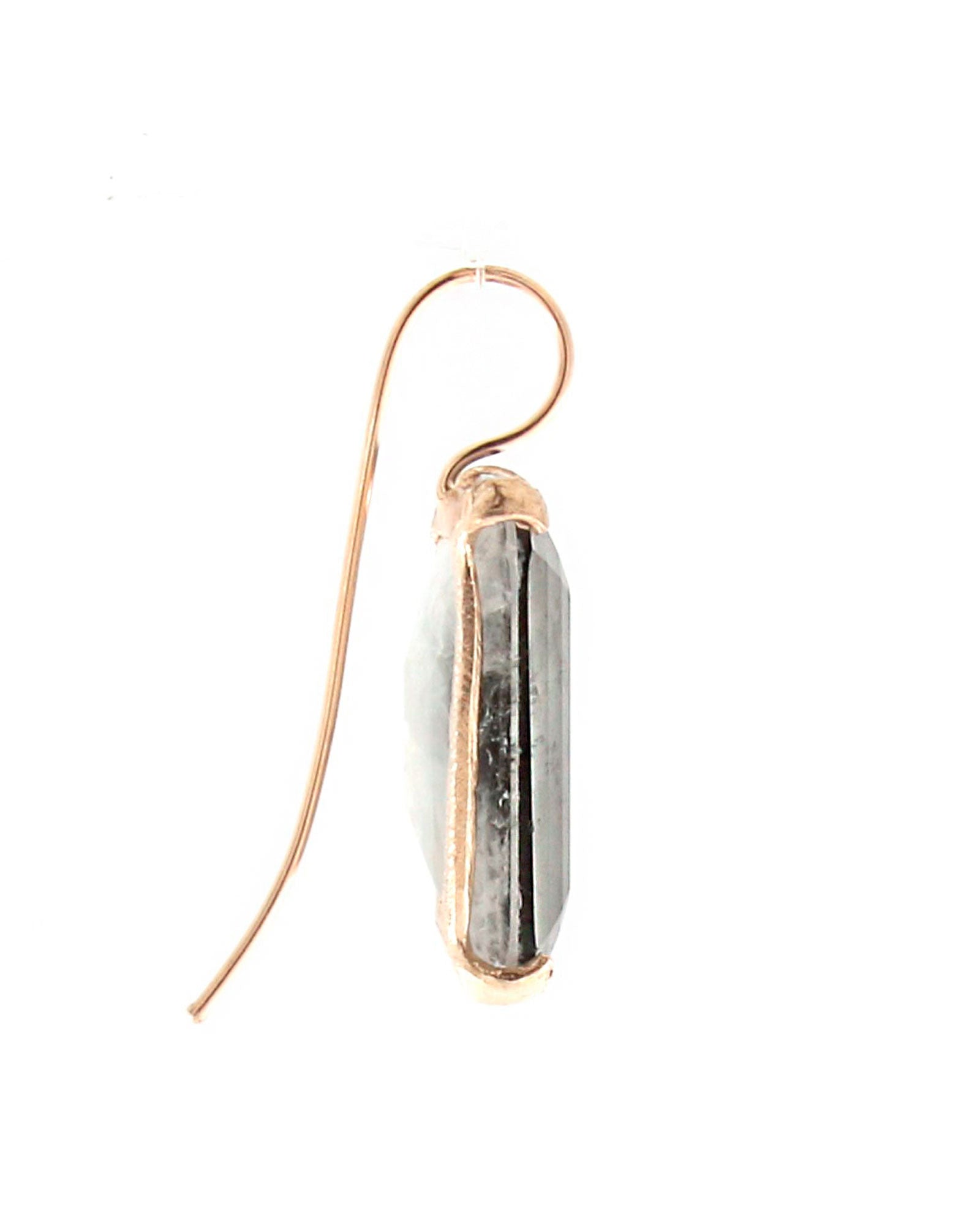 Pendientes plata y cristal london