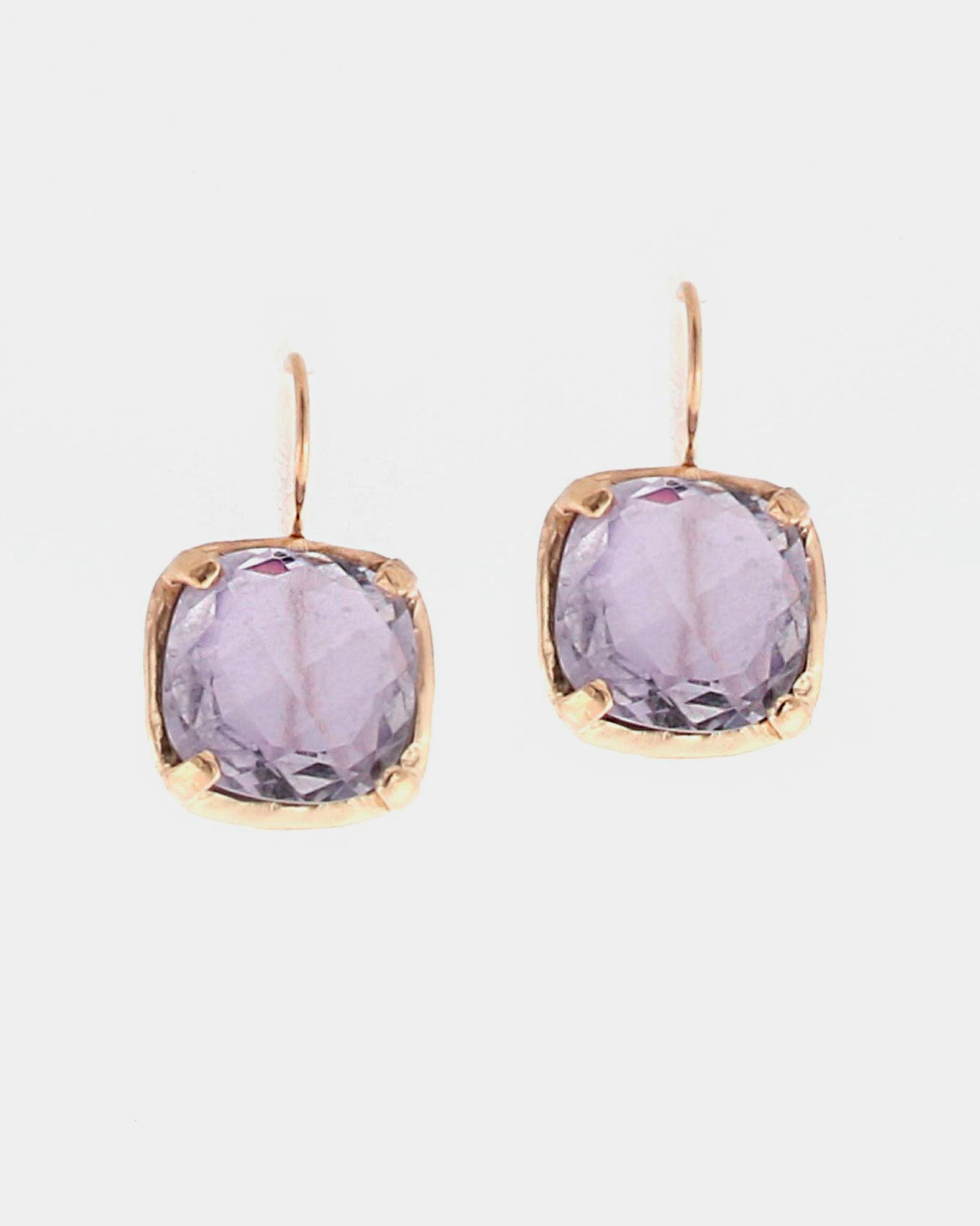 Pendientes plata y cristal Very peri