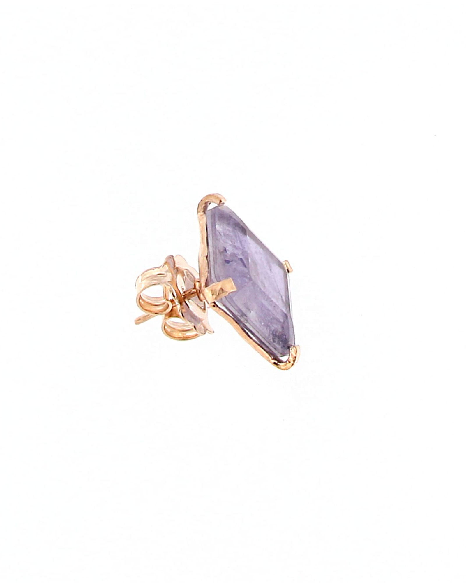 Pendientes plata cristal Very Peri