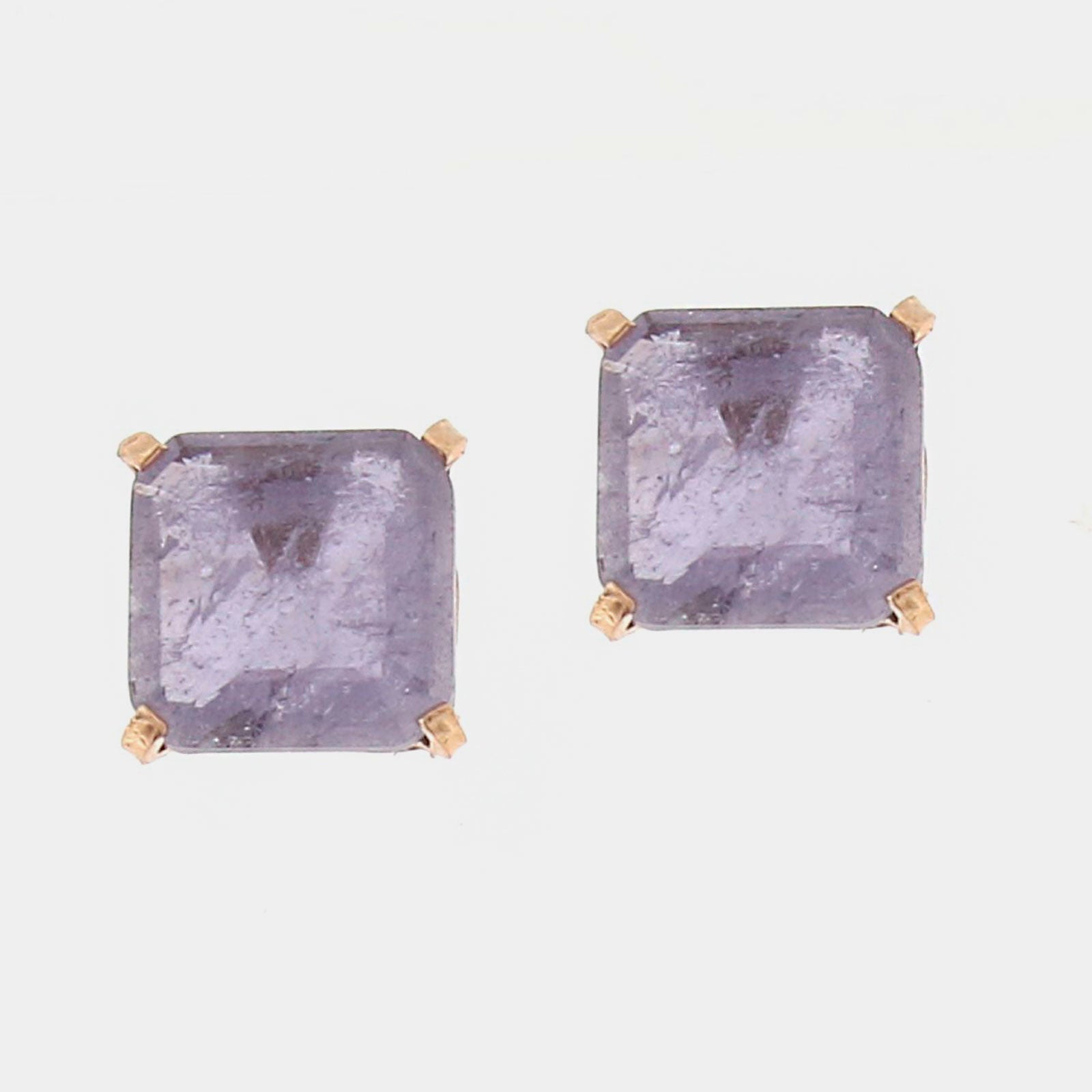 Pendientes plata cristal Very Peri