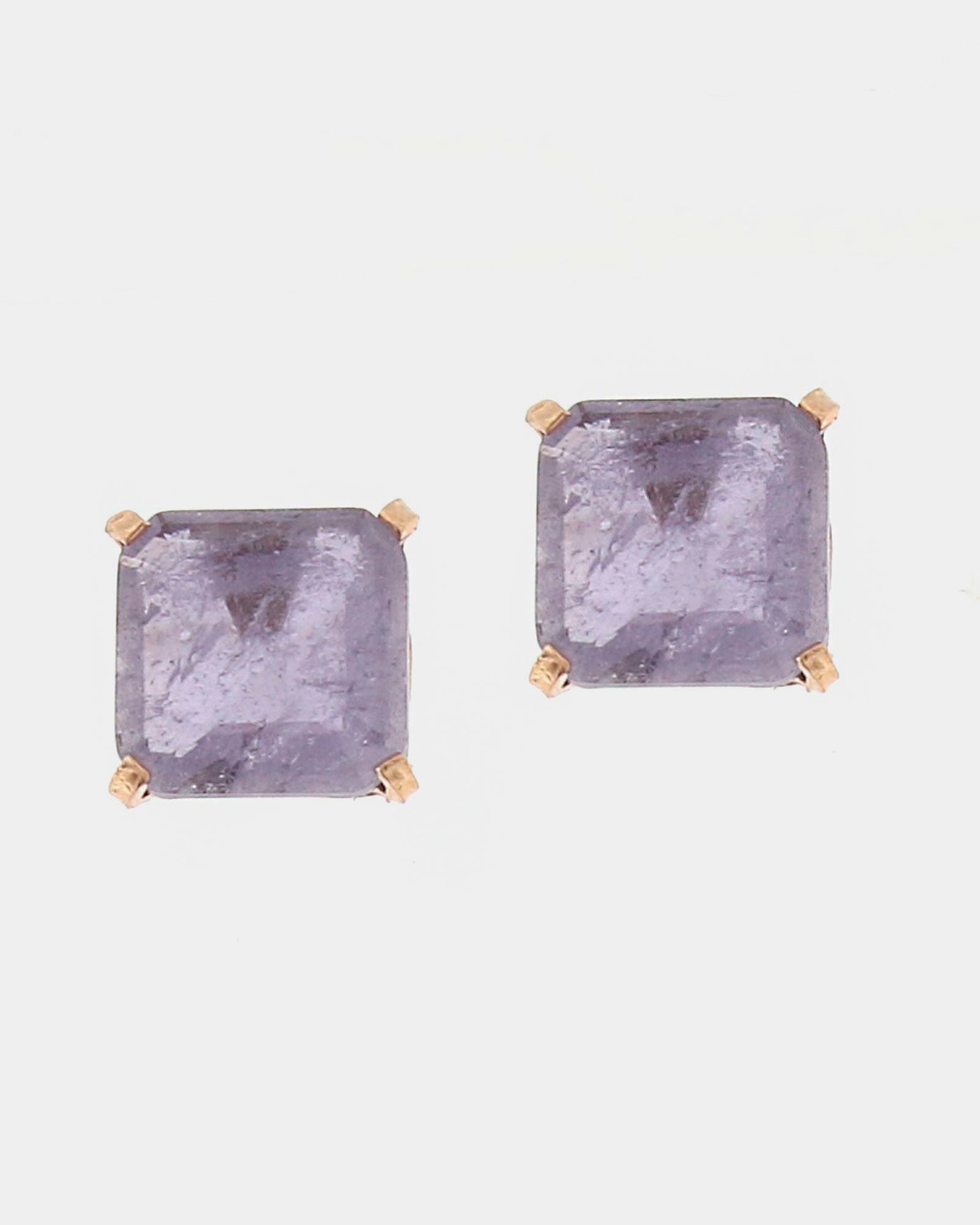 Pendientes plata cristal Very Peri