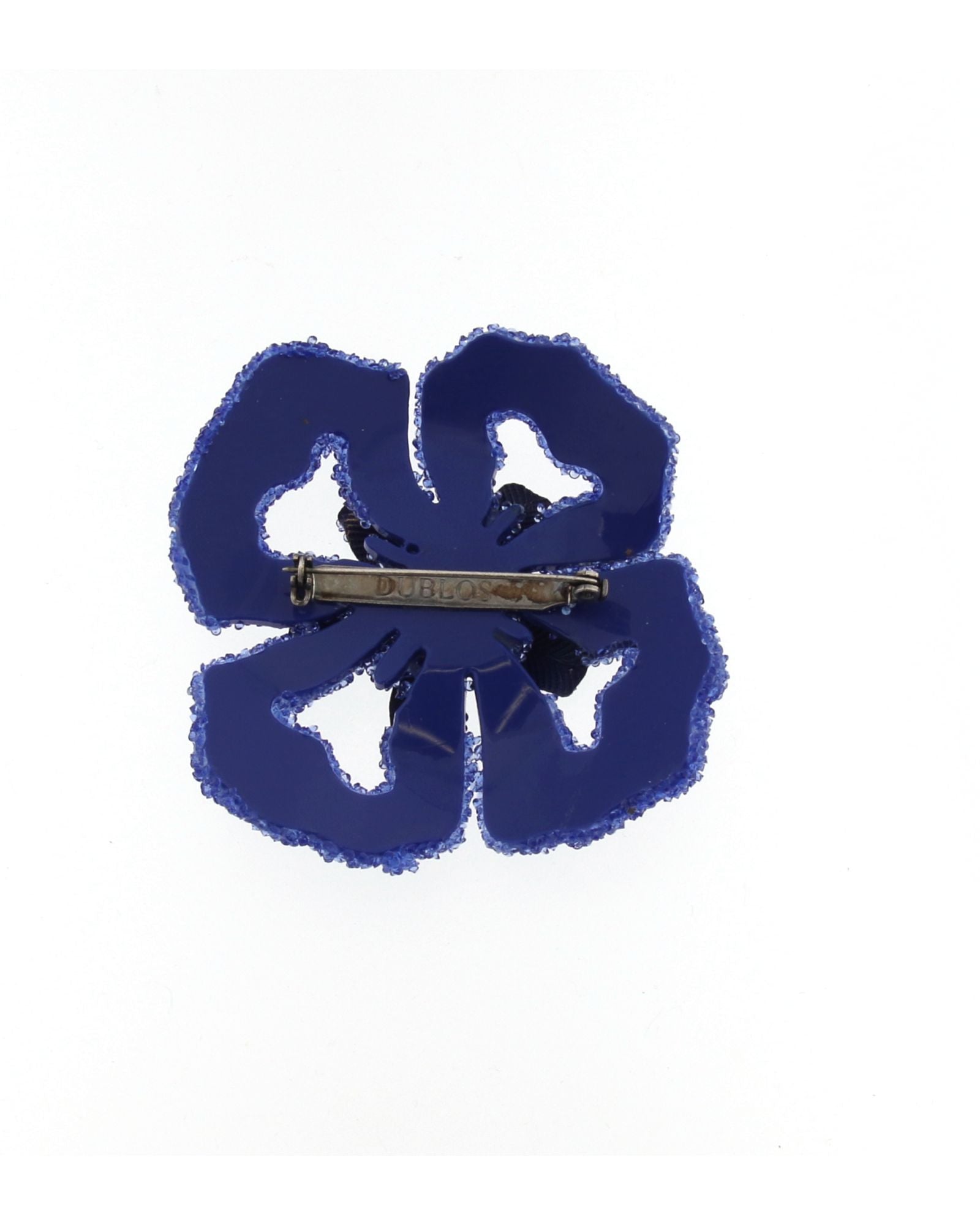 Broche swarovski azul klein