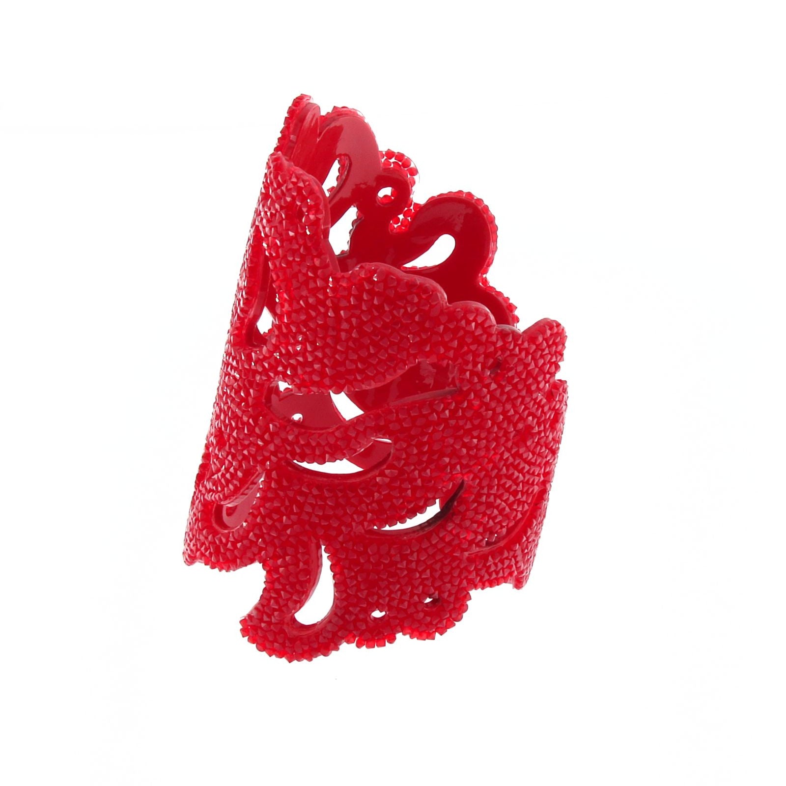 Red Swarovski ornamental bracelet 