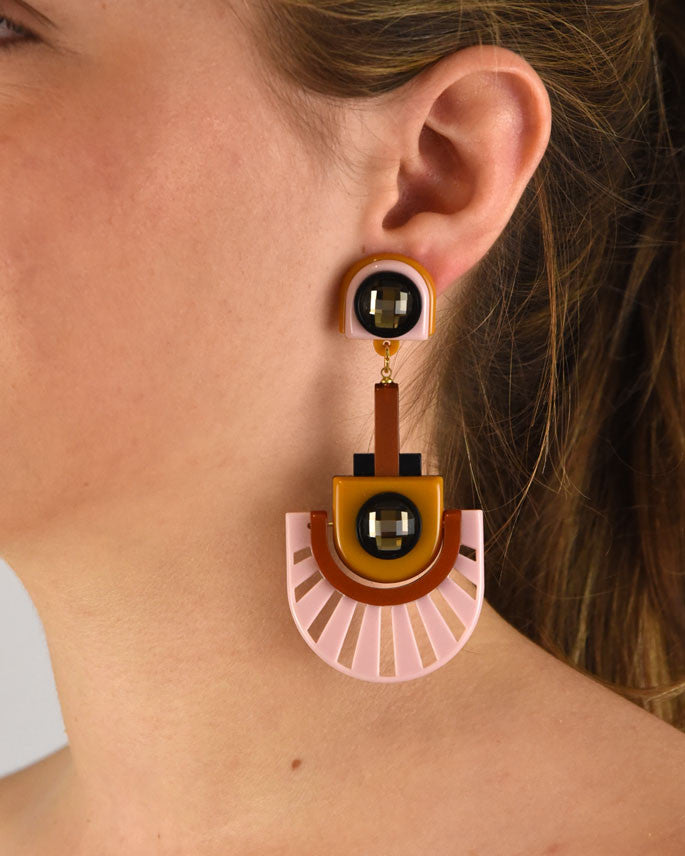 Pendiente Balancim naranja