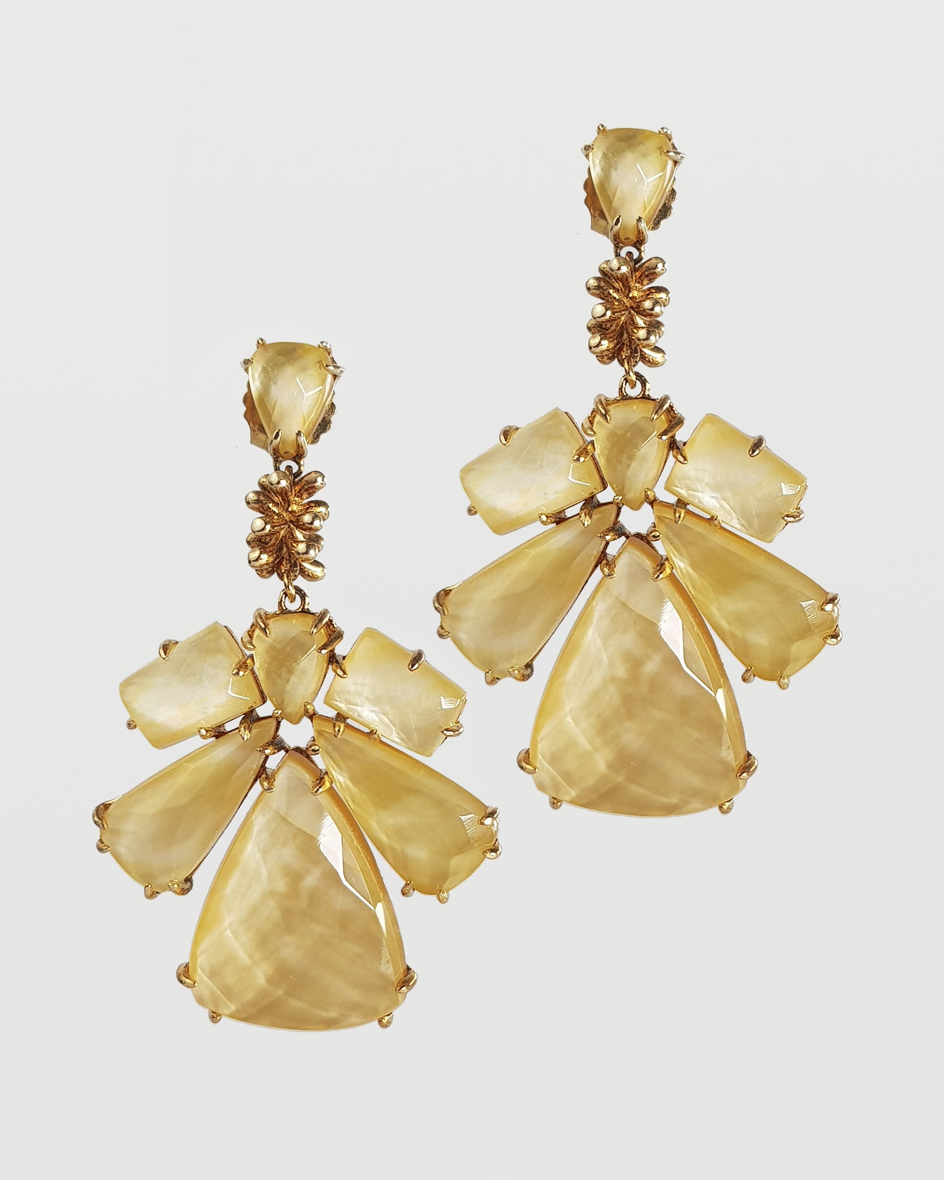 Pendientes Visir madreperla