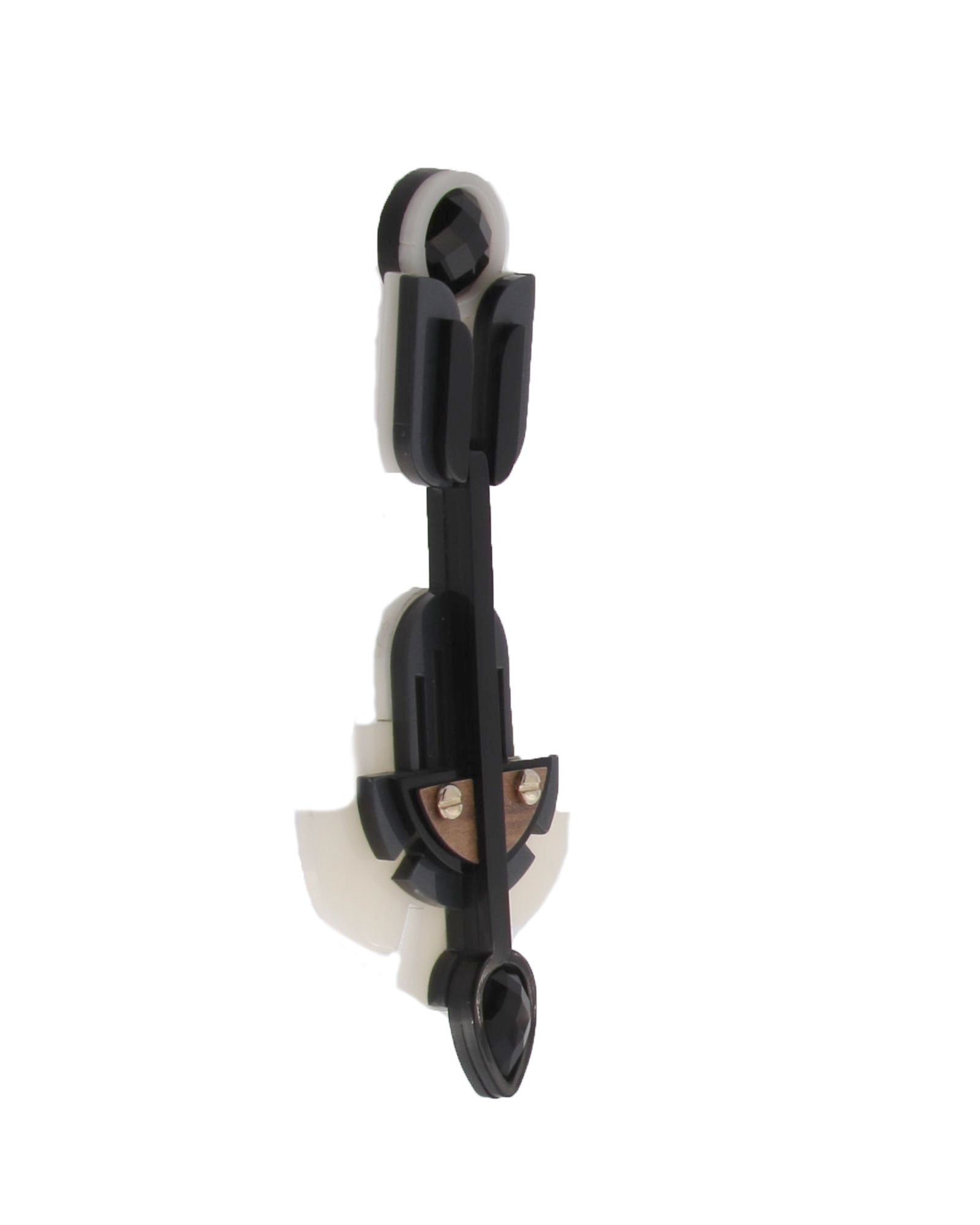 Black and White Crillon Pendant