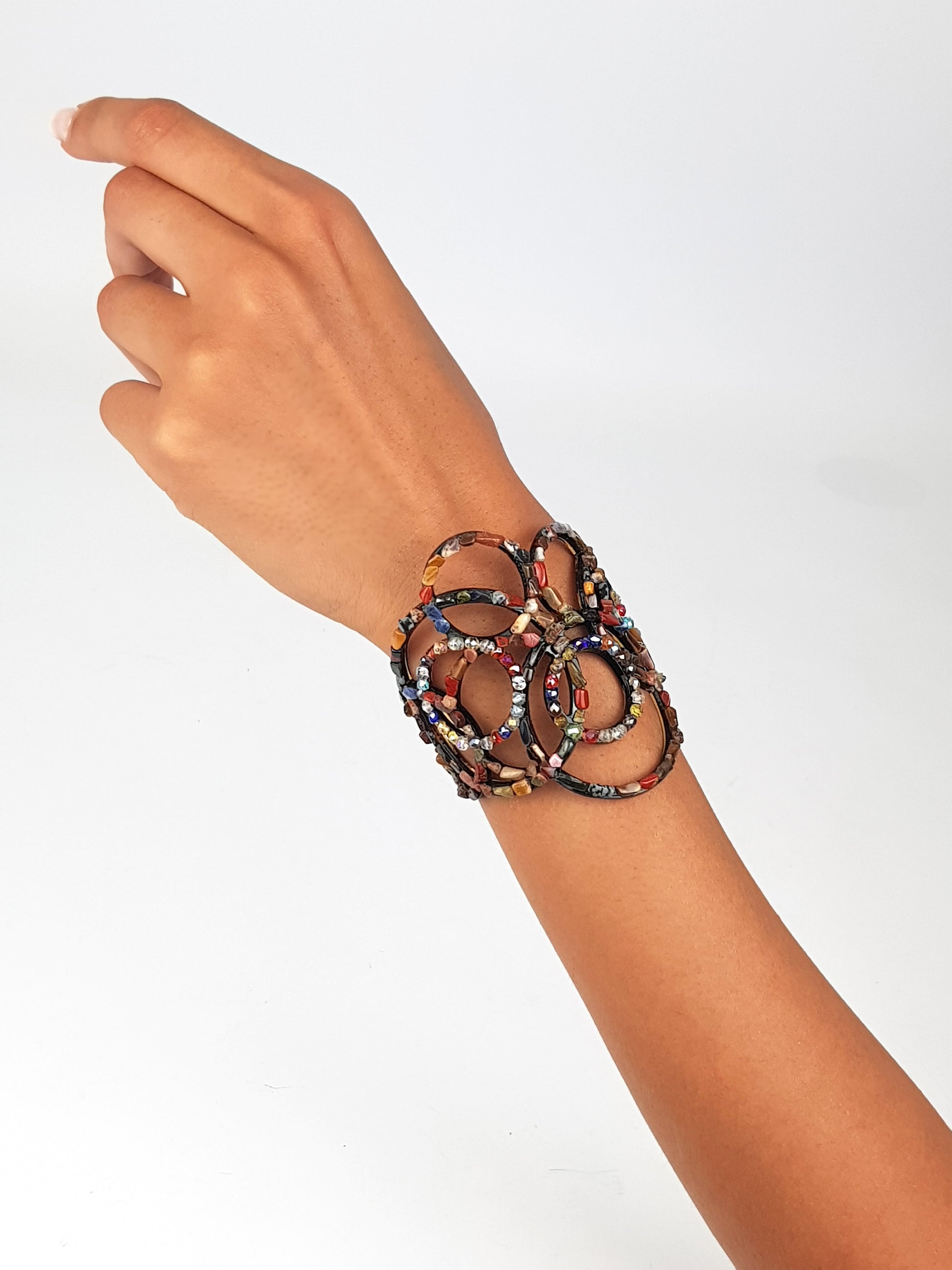 Mineral Circles Bracelet 