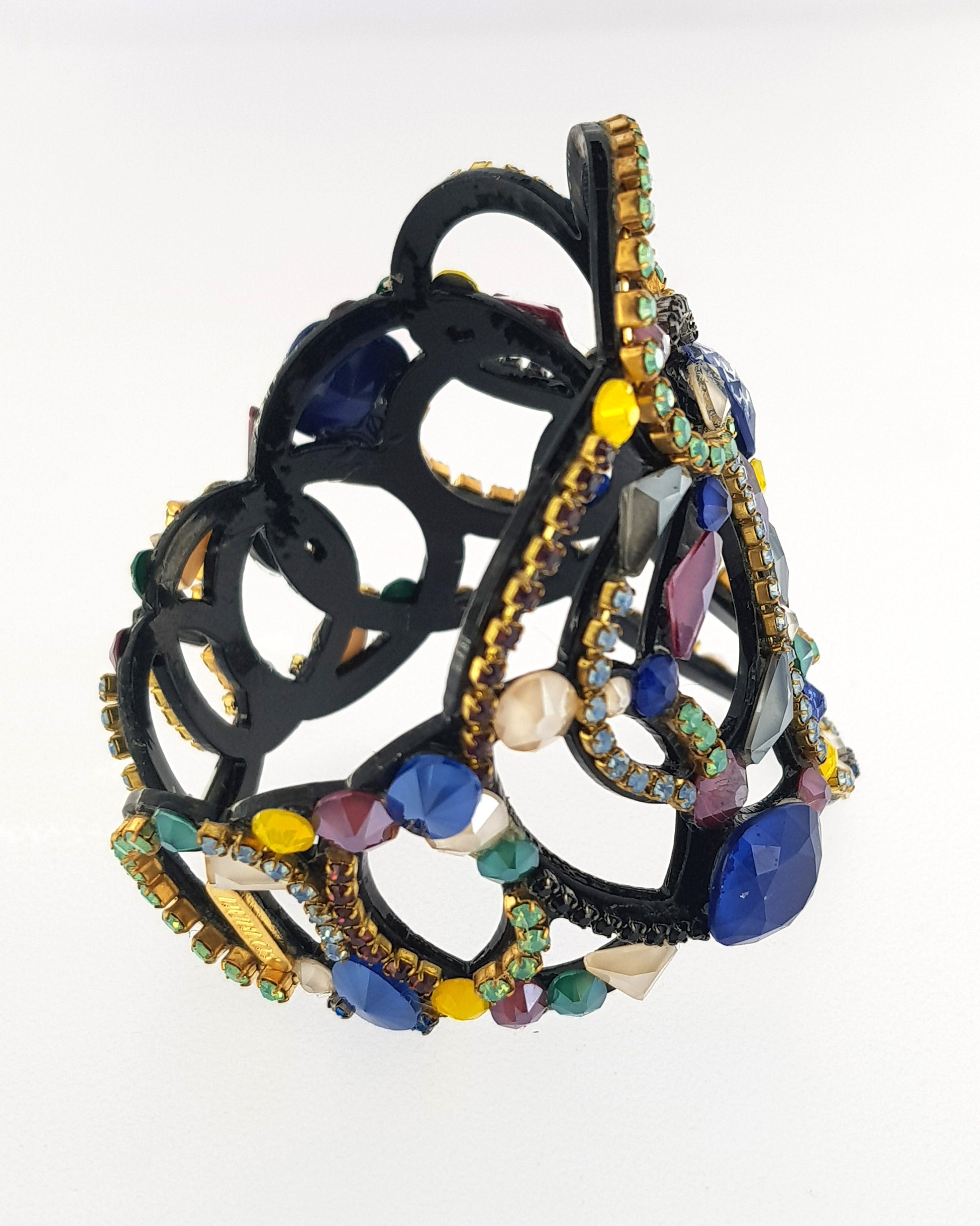 Brazalete cristales tallados