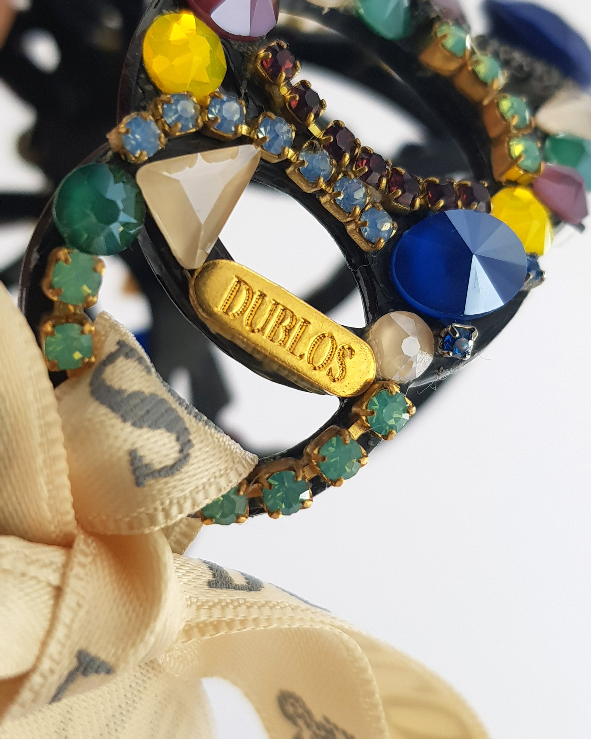 Brazalete cristales tallados