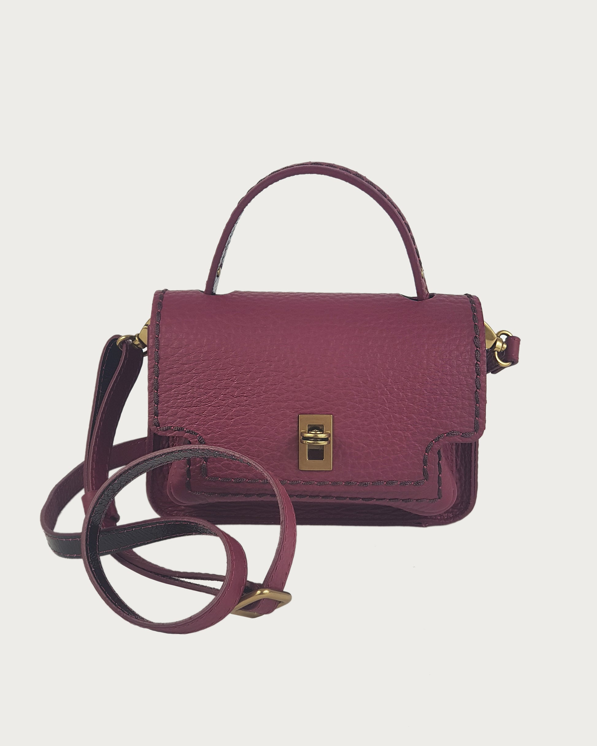 Bolsito bandolera Donna púrpura