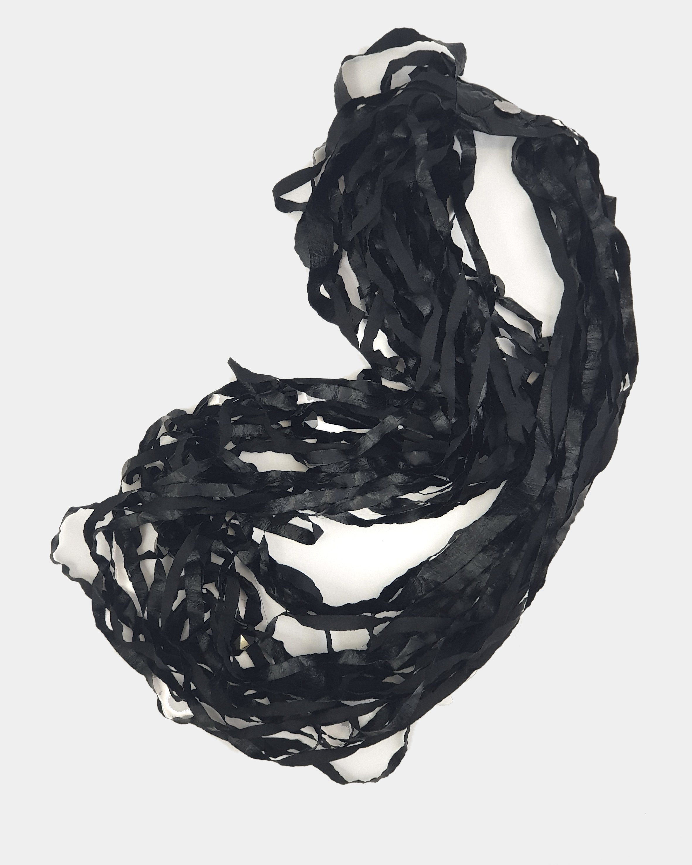 Collar cristales negro