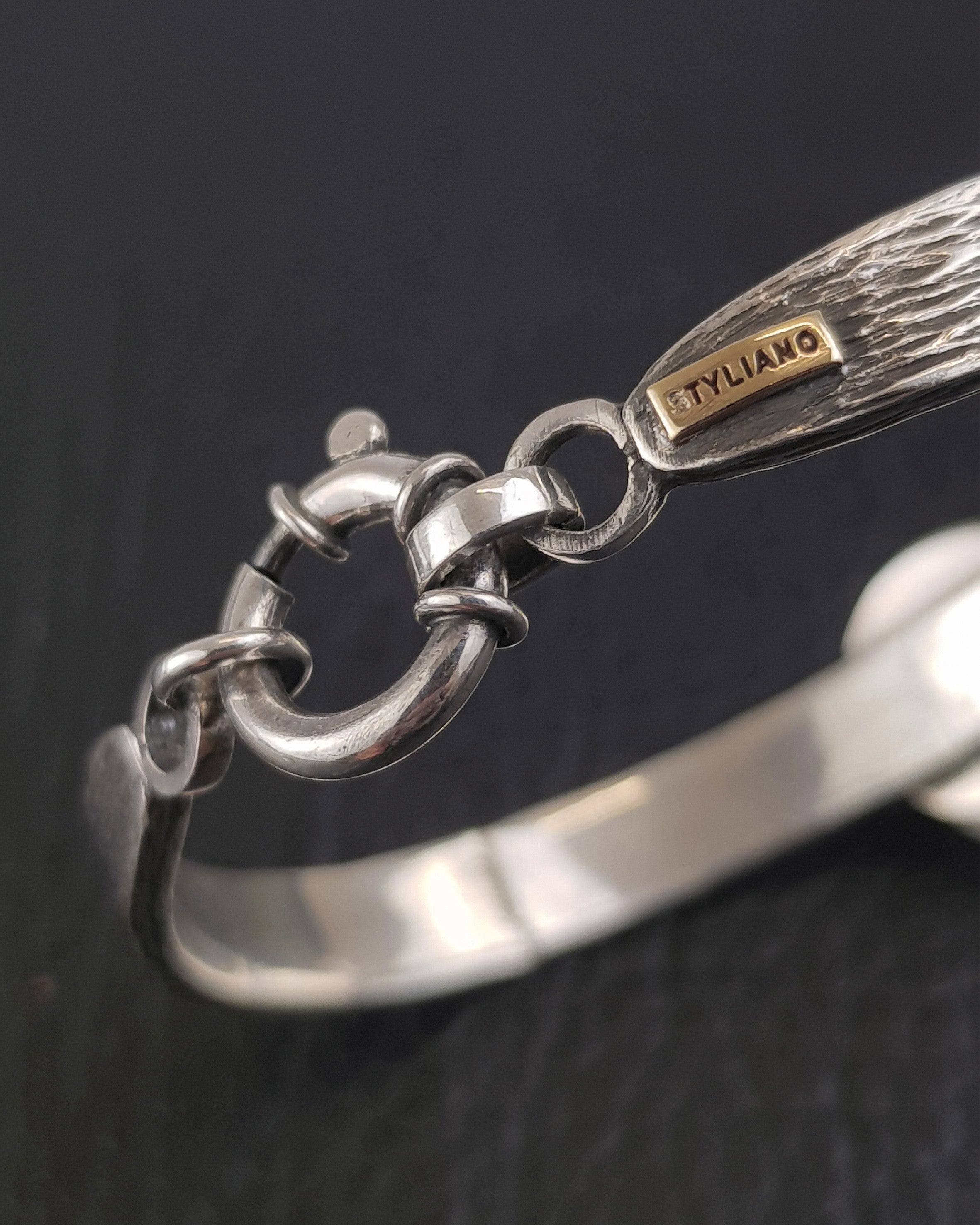 Pulsera plata y perla cultivada