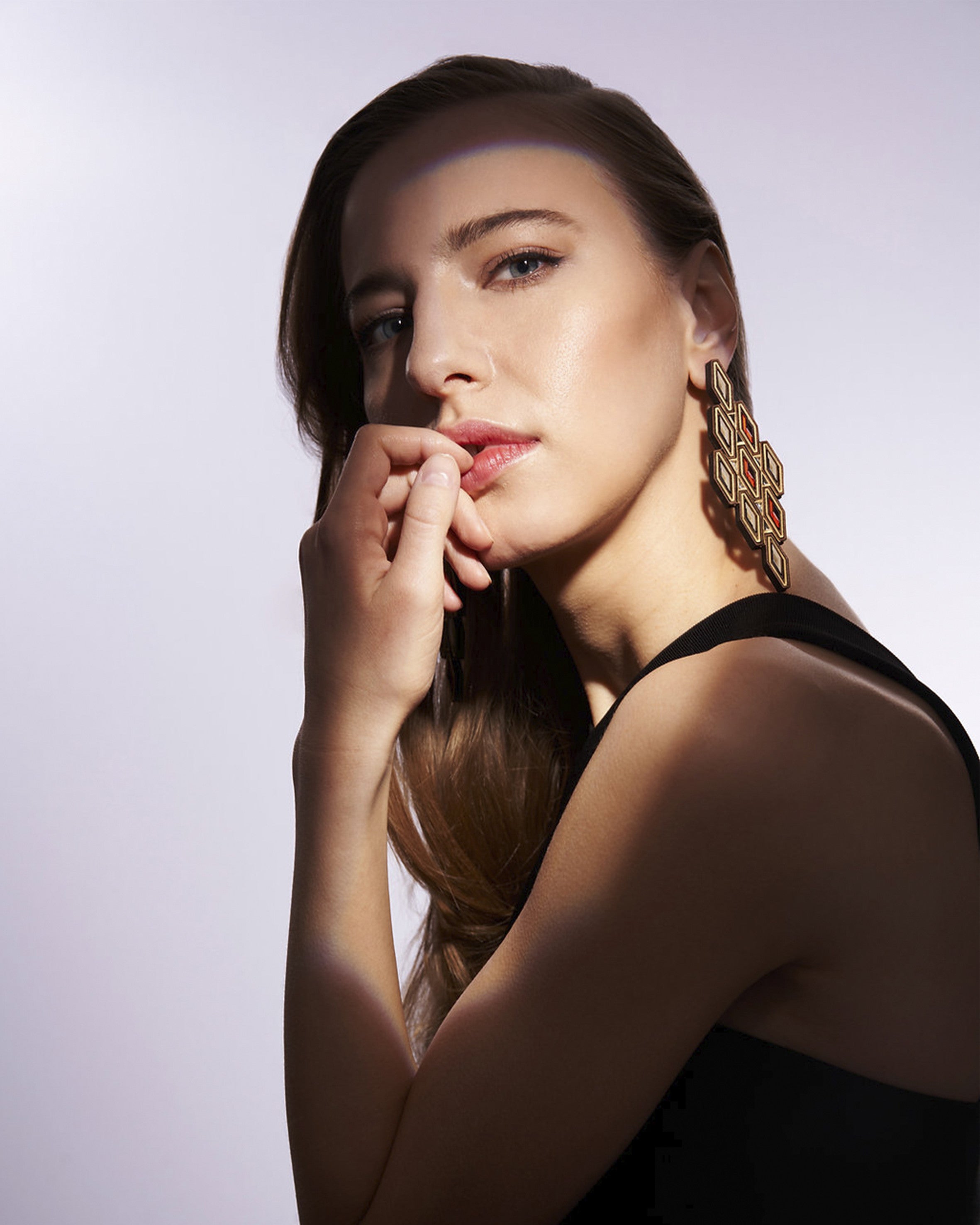 Pendientes Estelle Naranjas