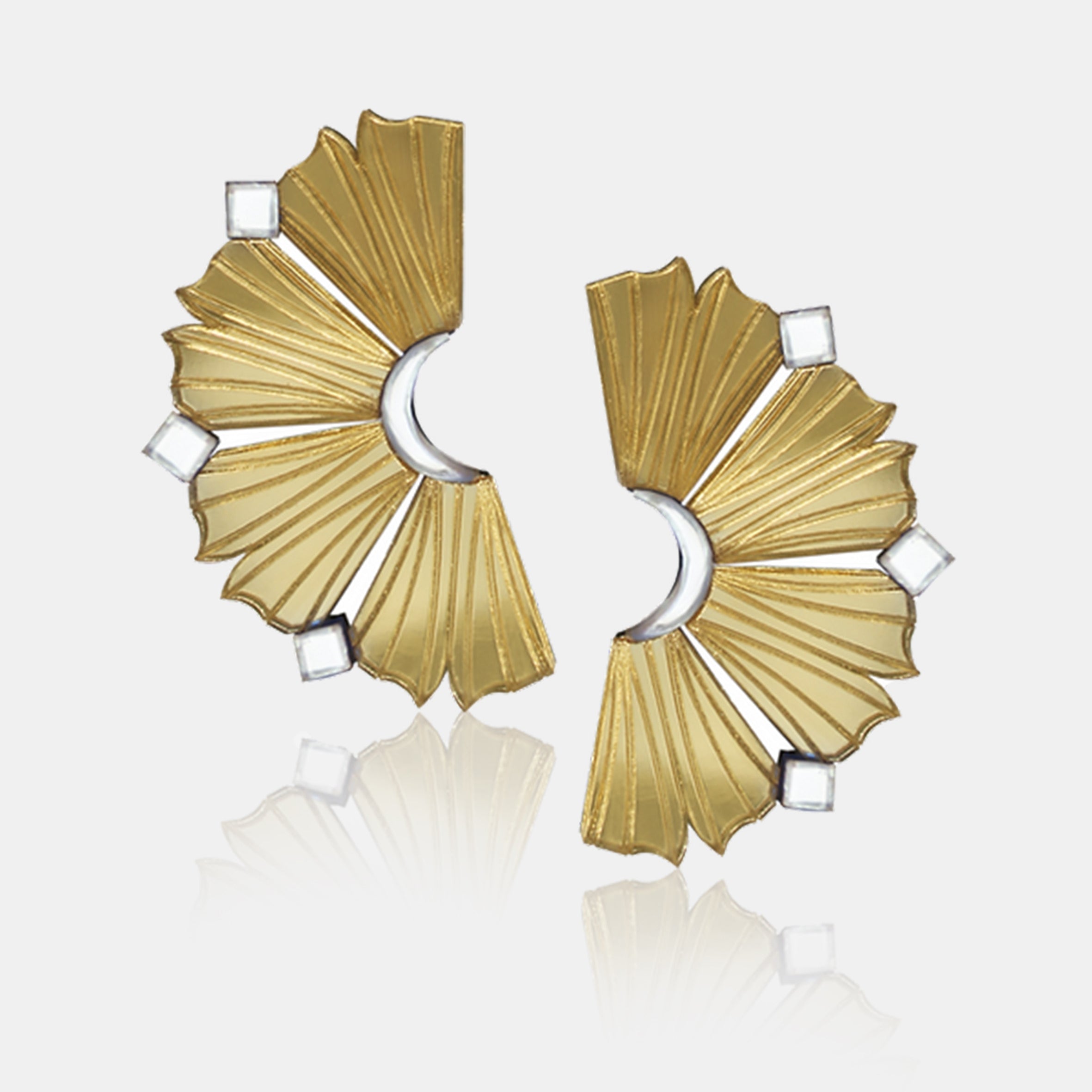 Pendientes Nalla dorados